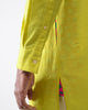 Ibn Kurta - Chartreuse Embroidered