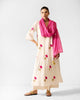 Gul Dupatta - Fuchsia & Gold Embroidered
