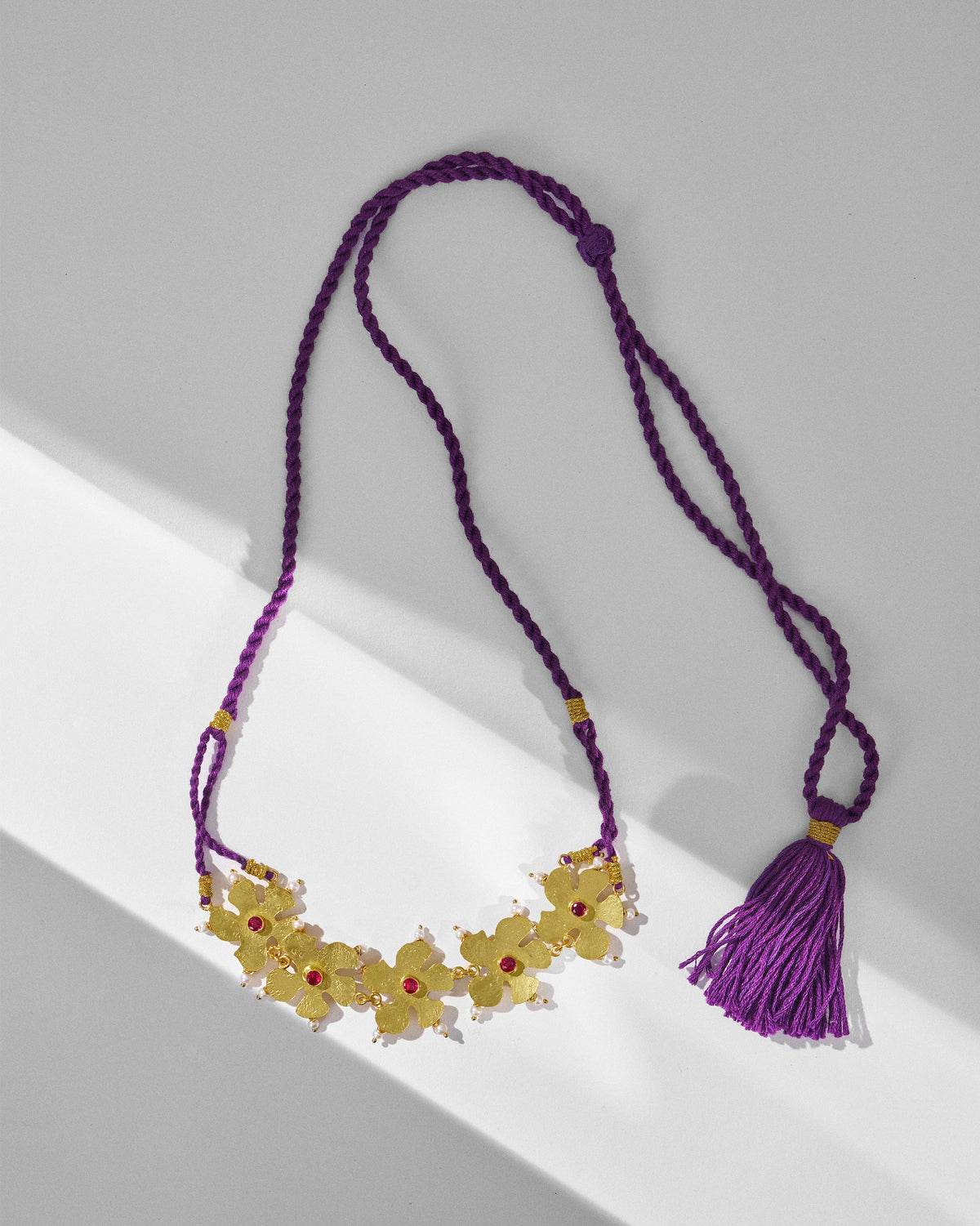 Phool Haar Necklace - Gold
