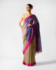 Freya Sari - Lime & Purple Embroidered