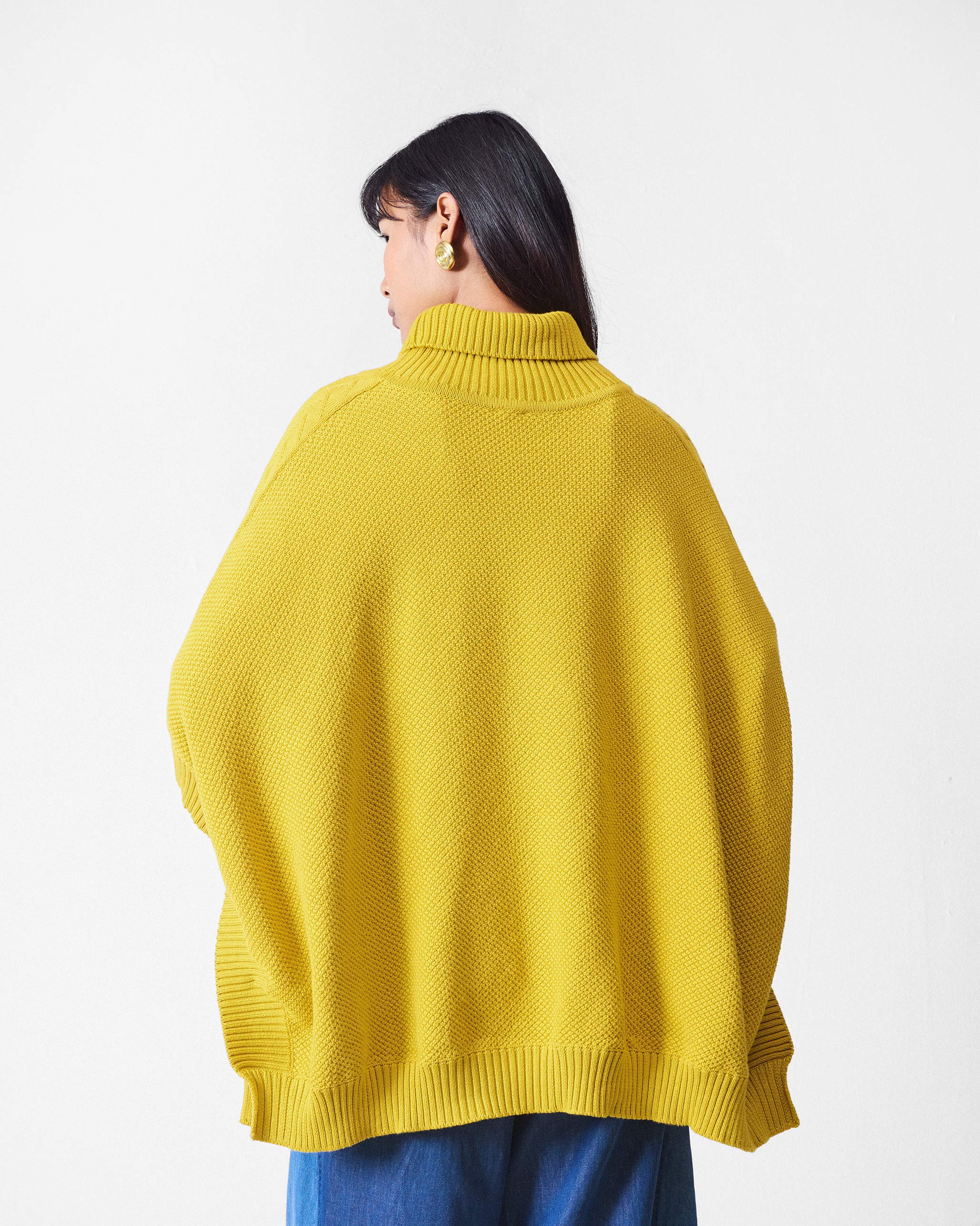 Baggy Sweater - Chartreuse