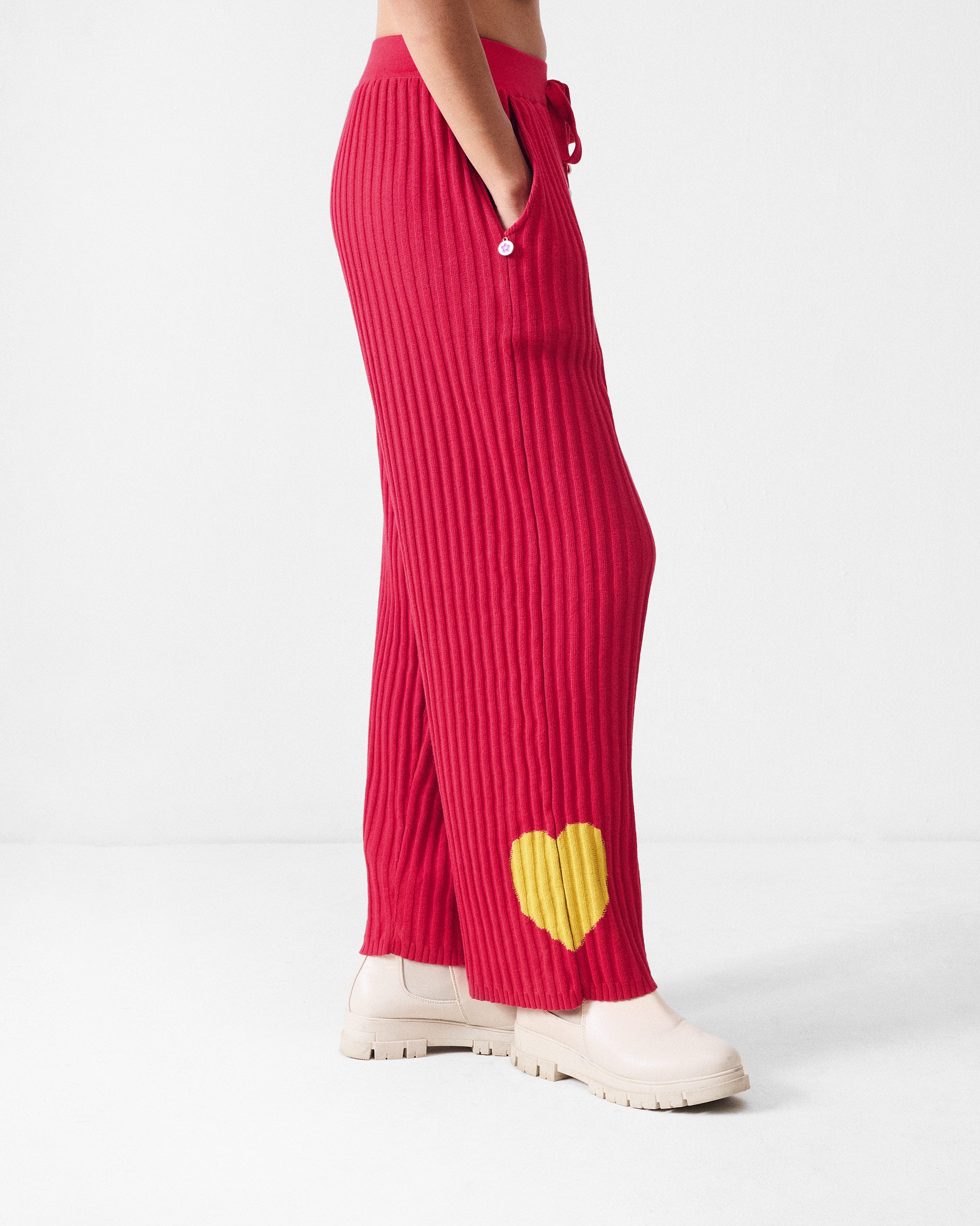 Stripey Pants - Red