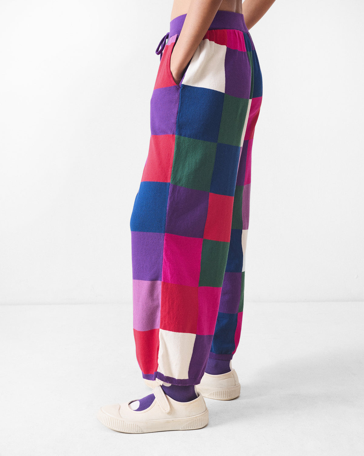 Knit trousers - Multicolour
