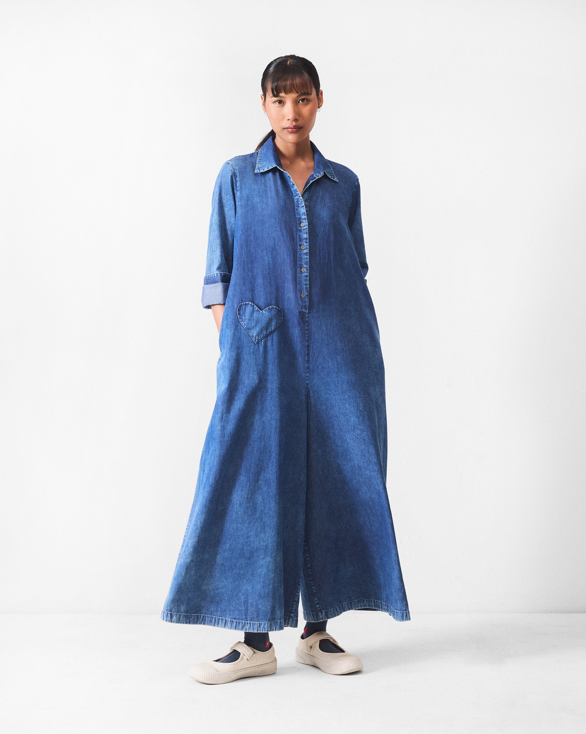 Bolt Jumpsuit - Denim