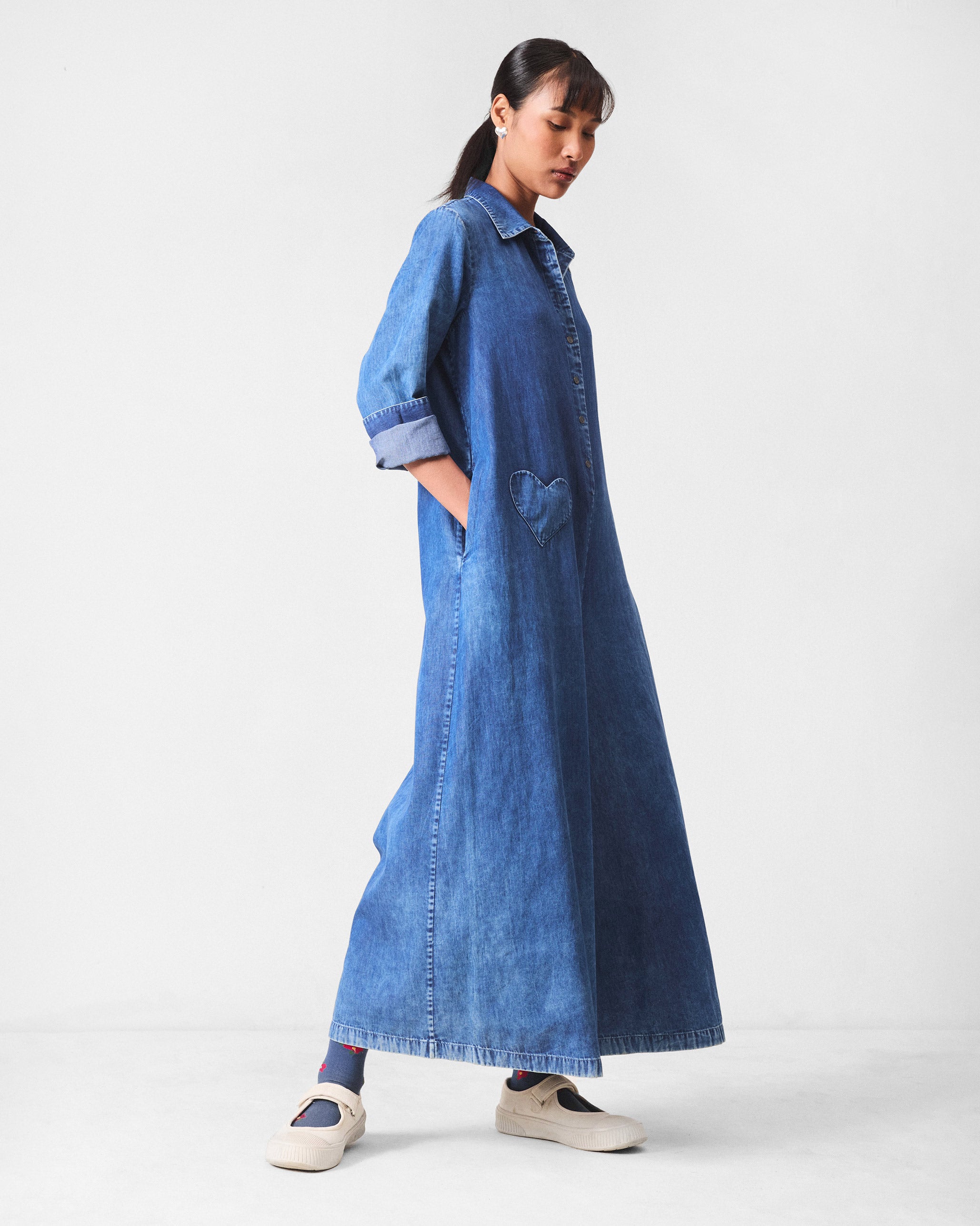 Bolt Jumpsuit - Denim