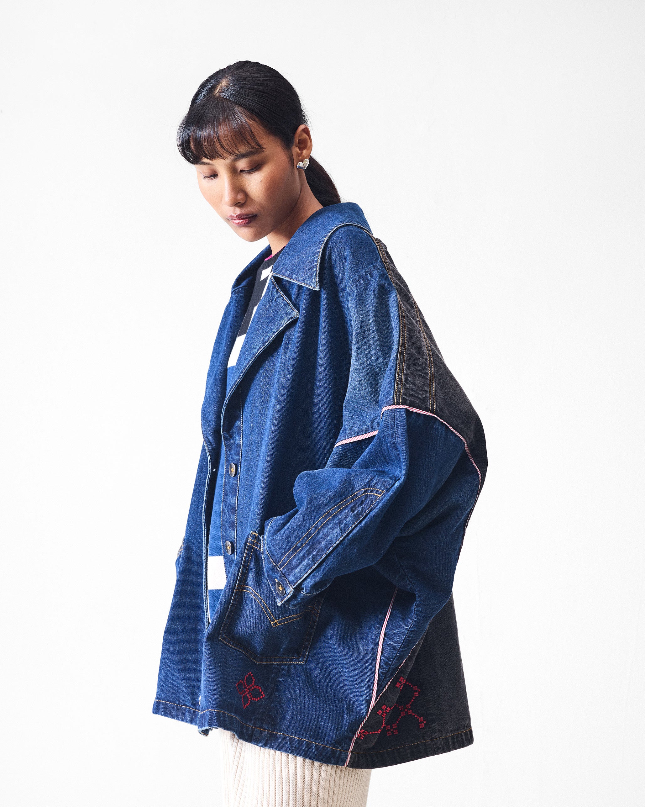 Splice Jacket - Denim