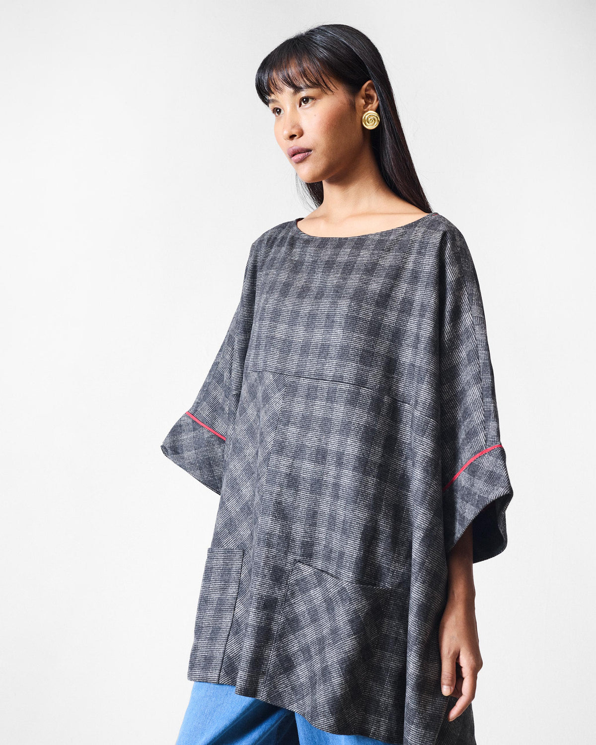 Fable Top - Black & Charcoal