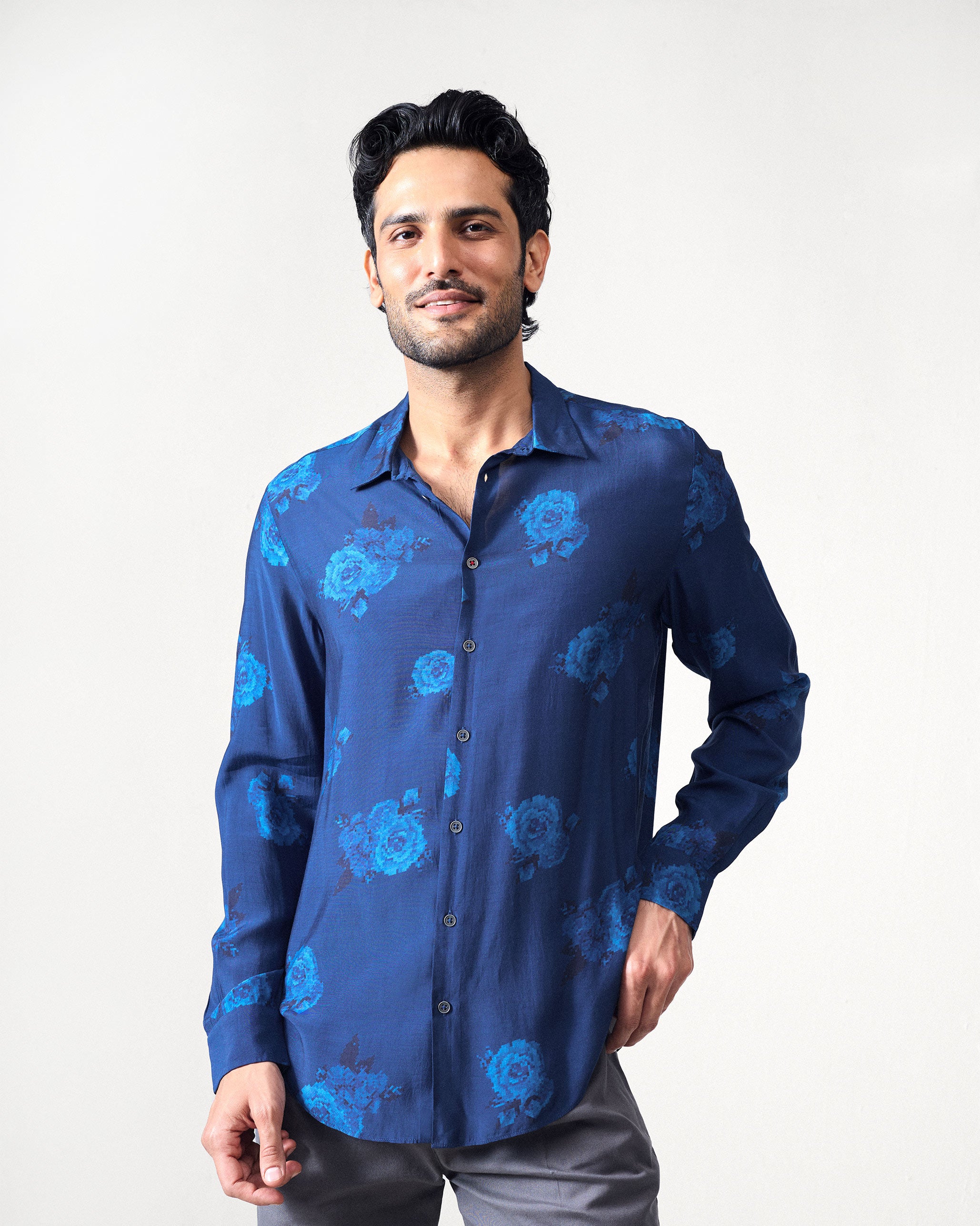 Hakuna Shirt - Navy Printed