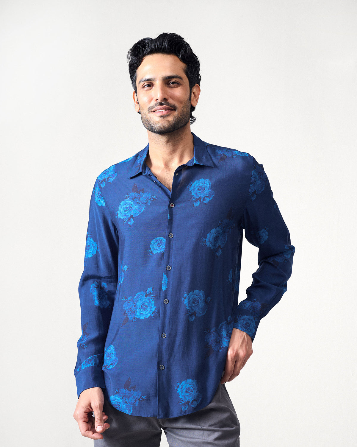 Hakuna Shirt - Navy Printed