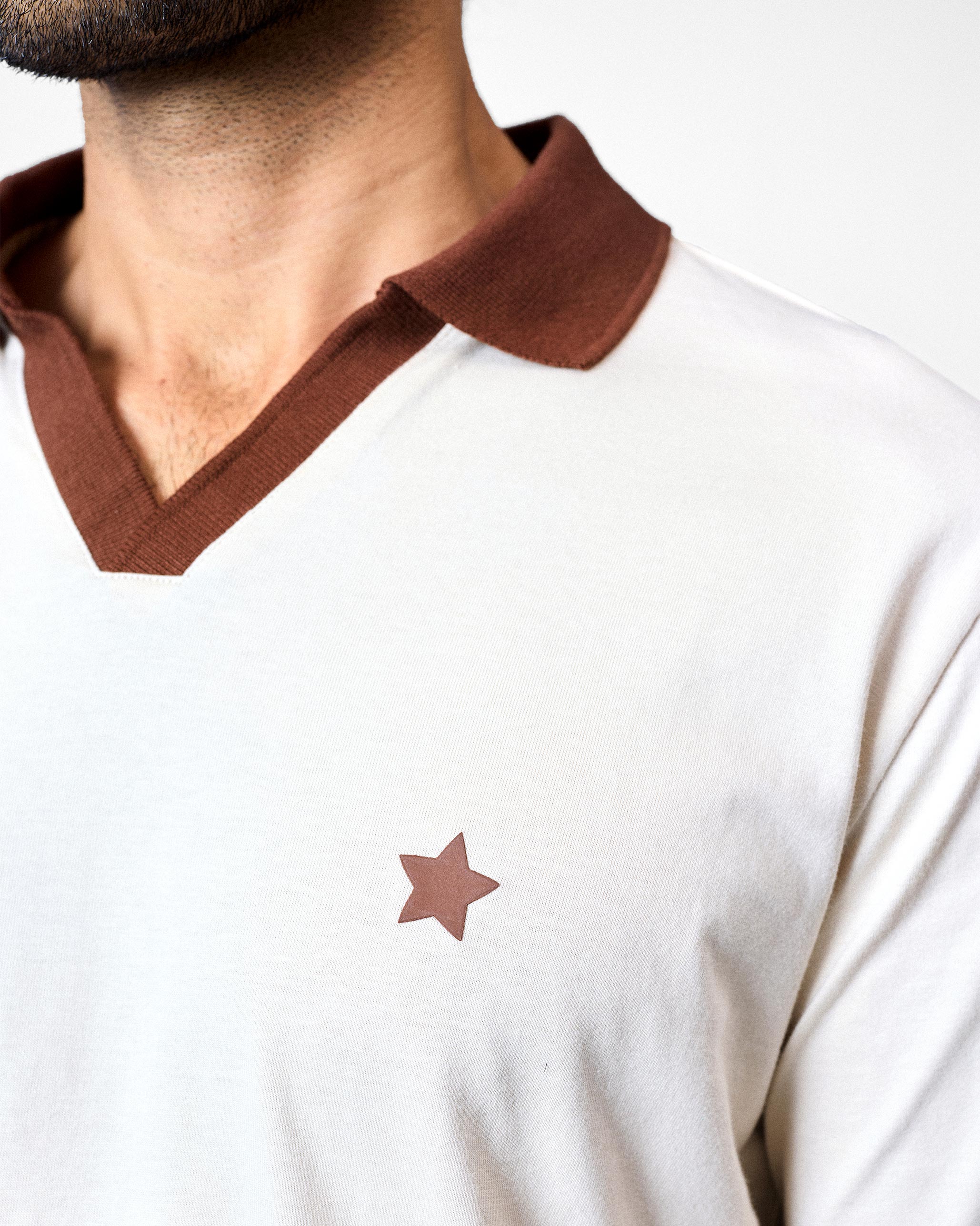 Haze Polo T-Shirt - Ivory
