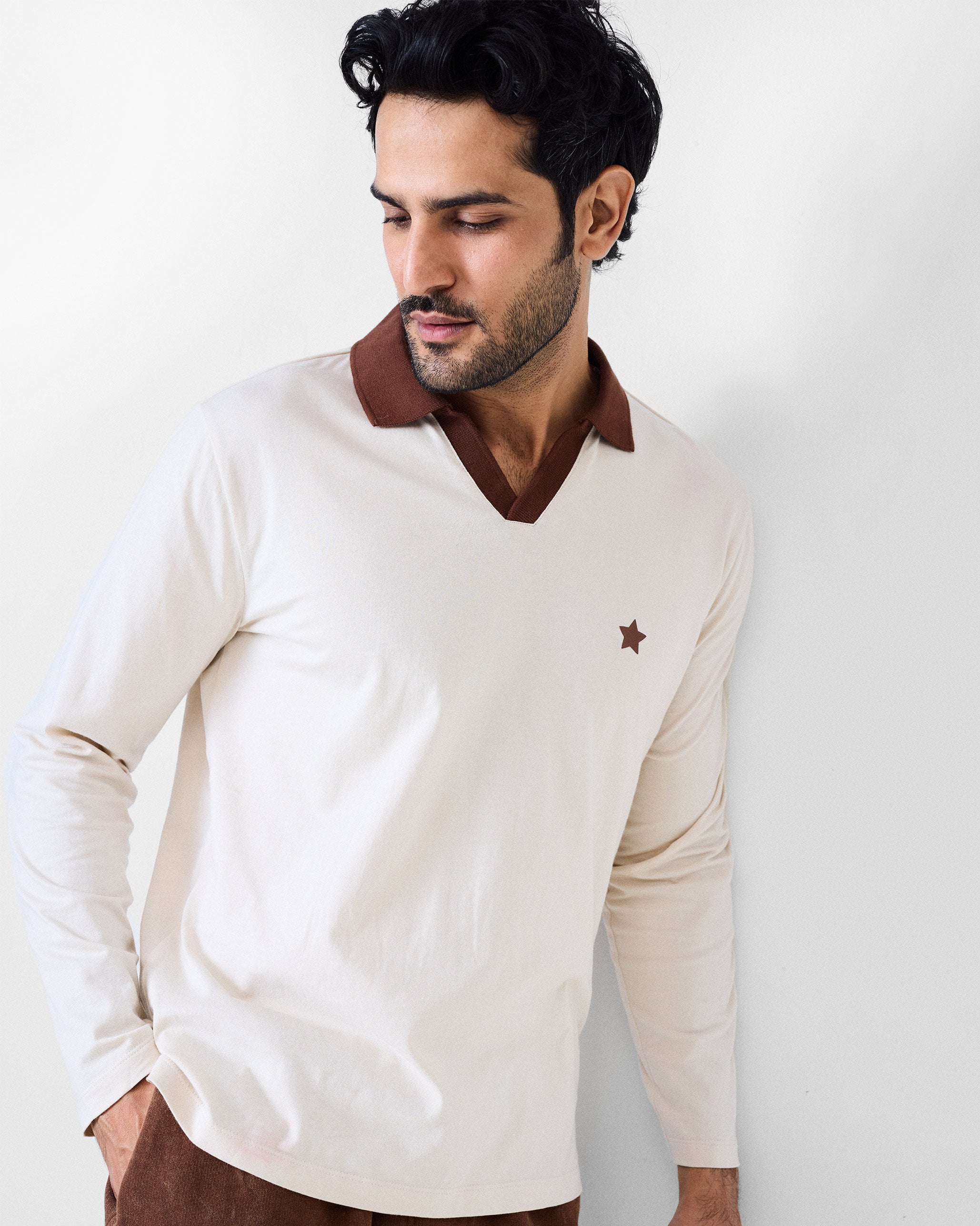 Haze Polo T-Shirt - Ivory