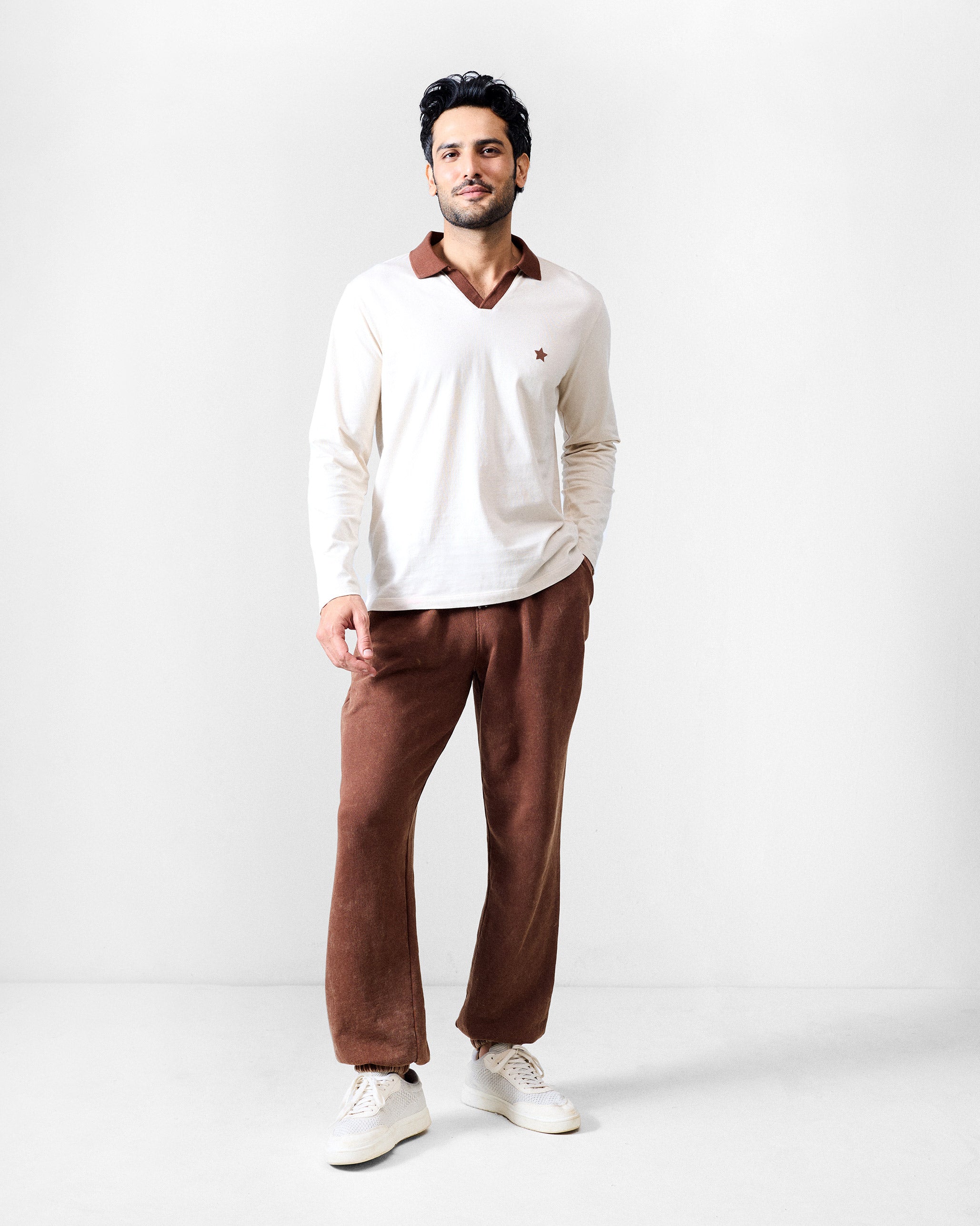 Haze Polo T-Shirt - Ivory