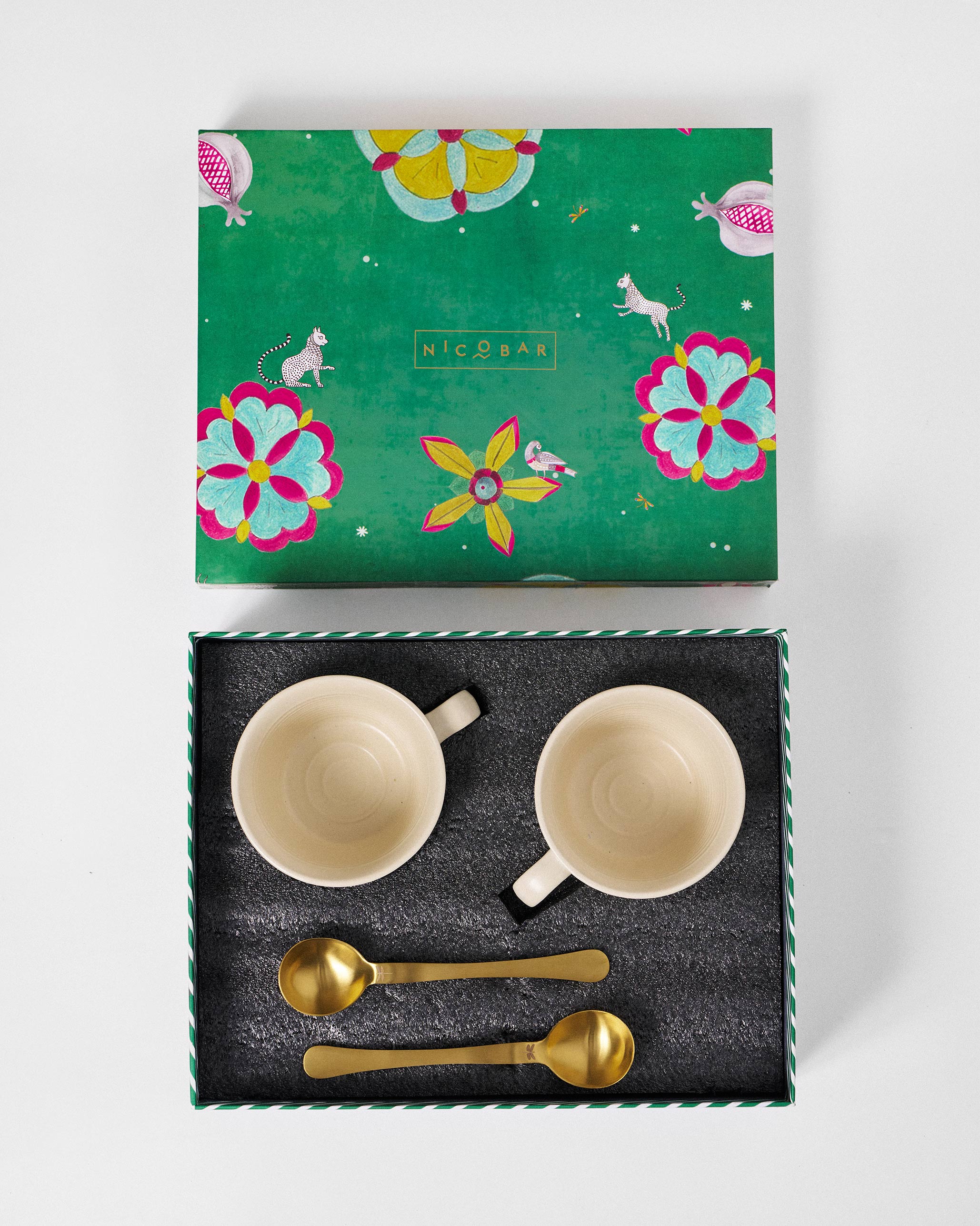 Wander Soup Mug with Spoon - Set of 2