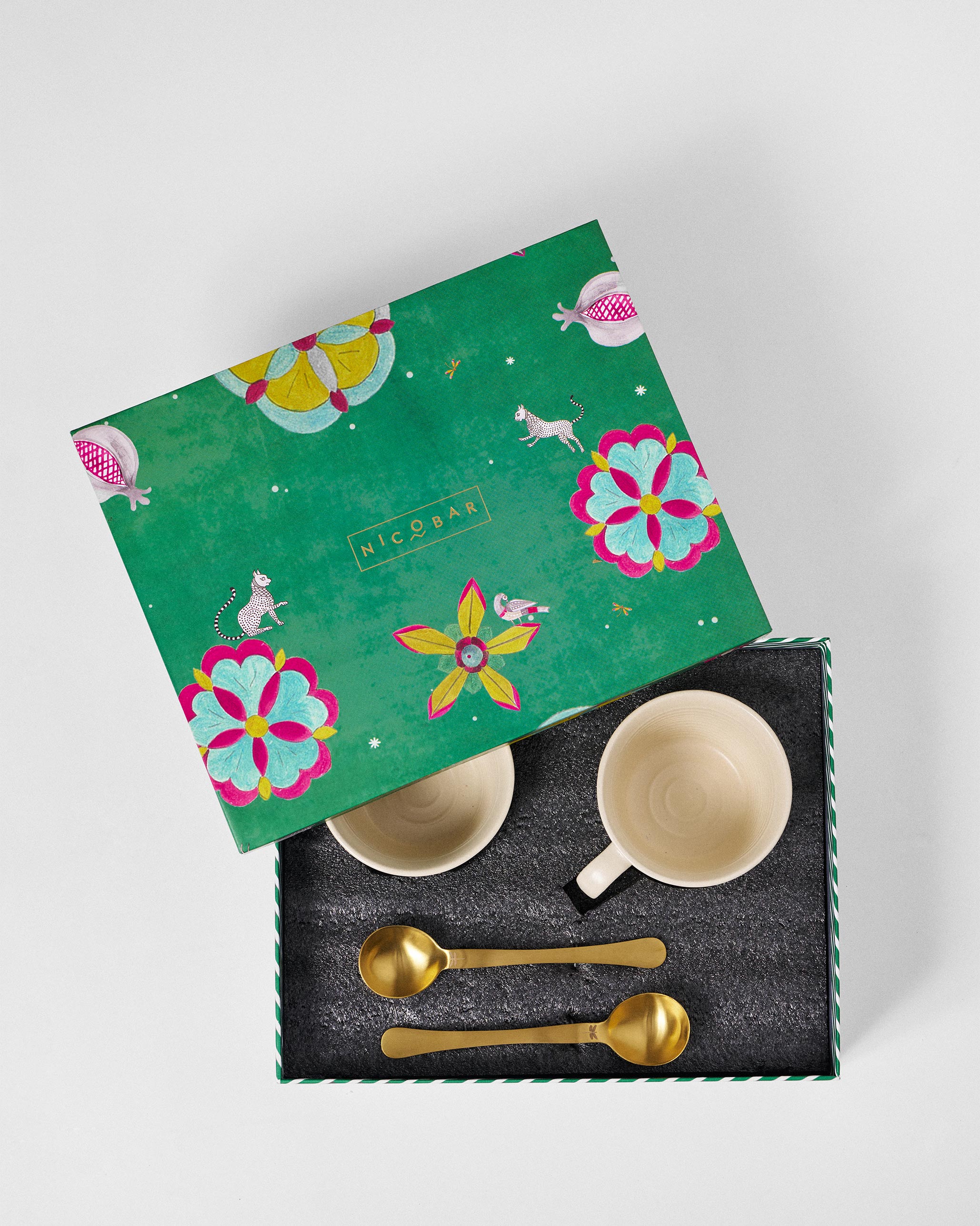 Wander Soup Mug with Spoon - Set of 2