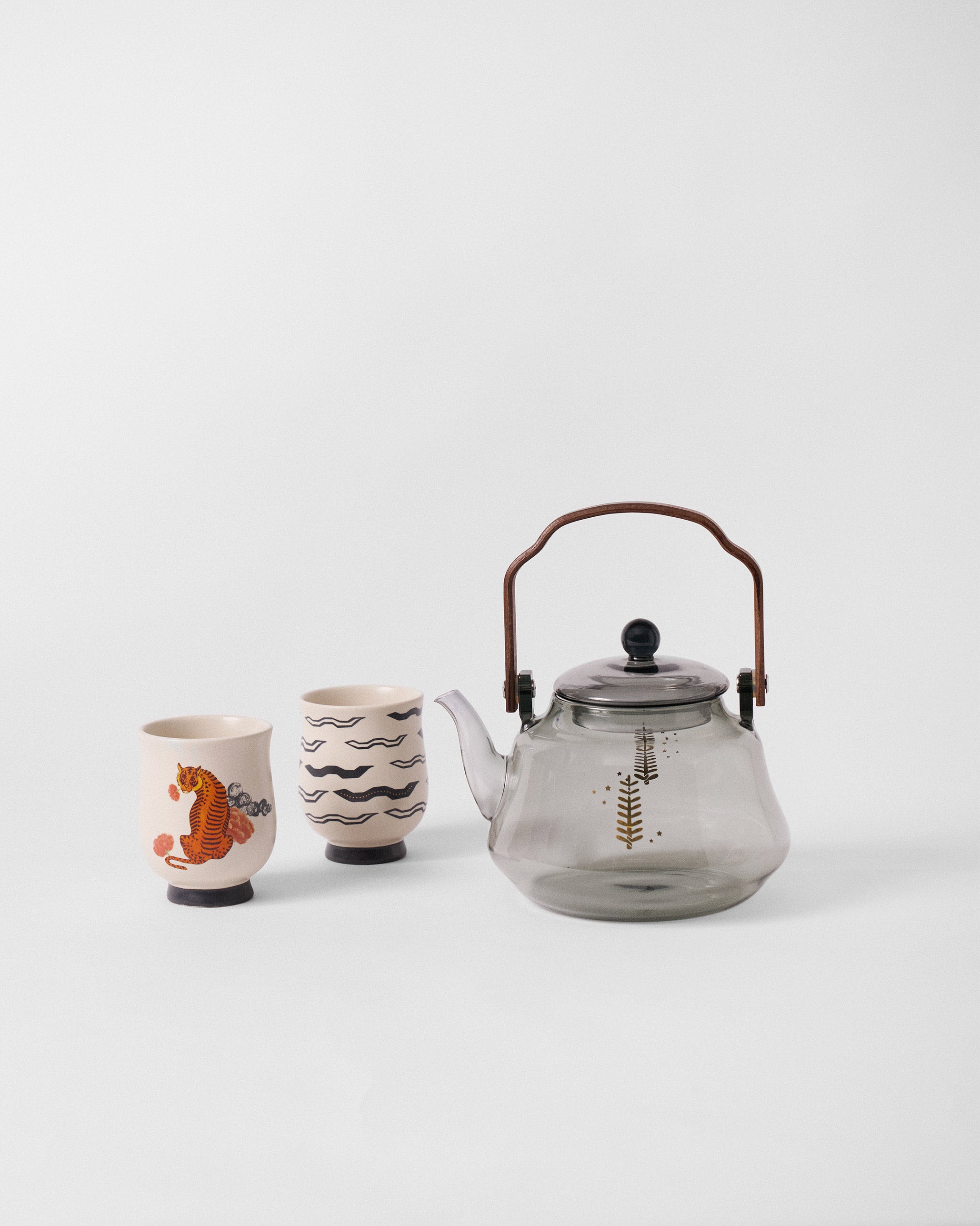 Aaranya Teapot and Kulhars Set