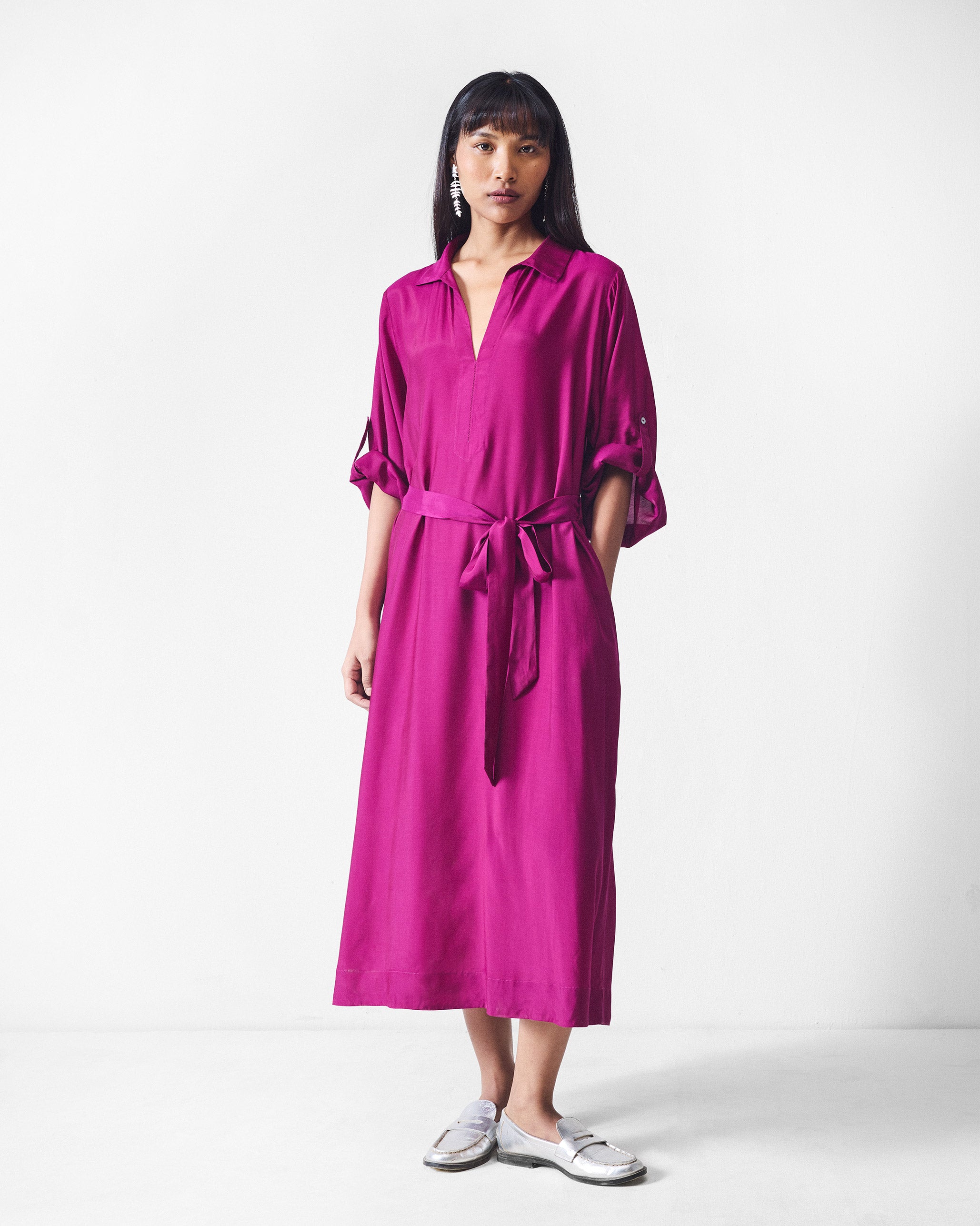 Bay Dress - Mulberry