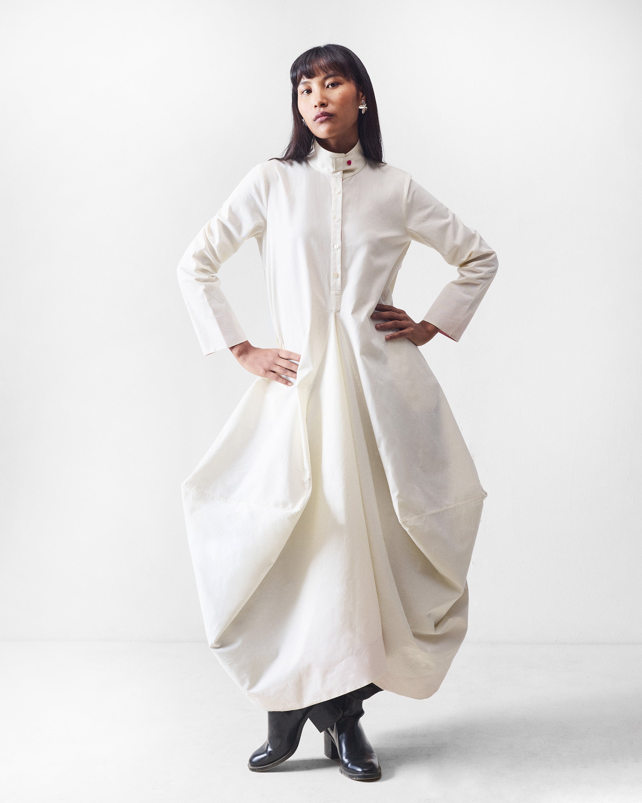 Vestige Kurta - Ivory