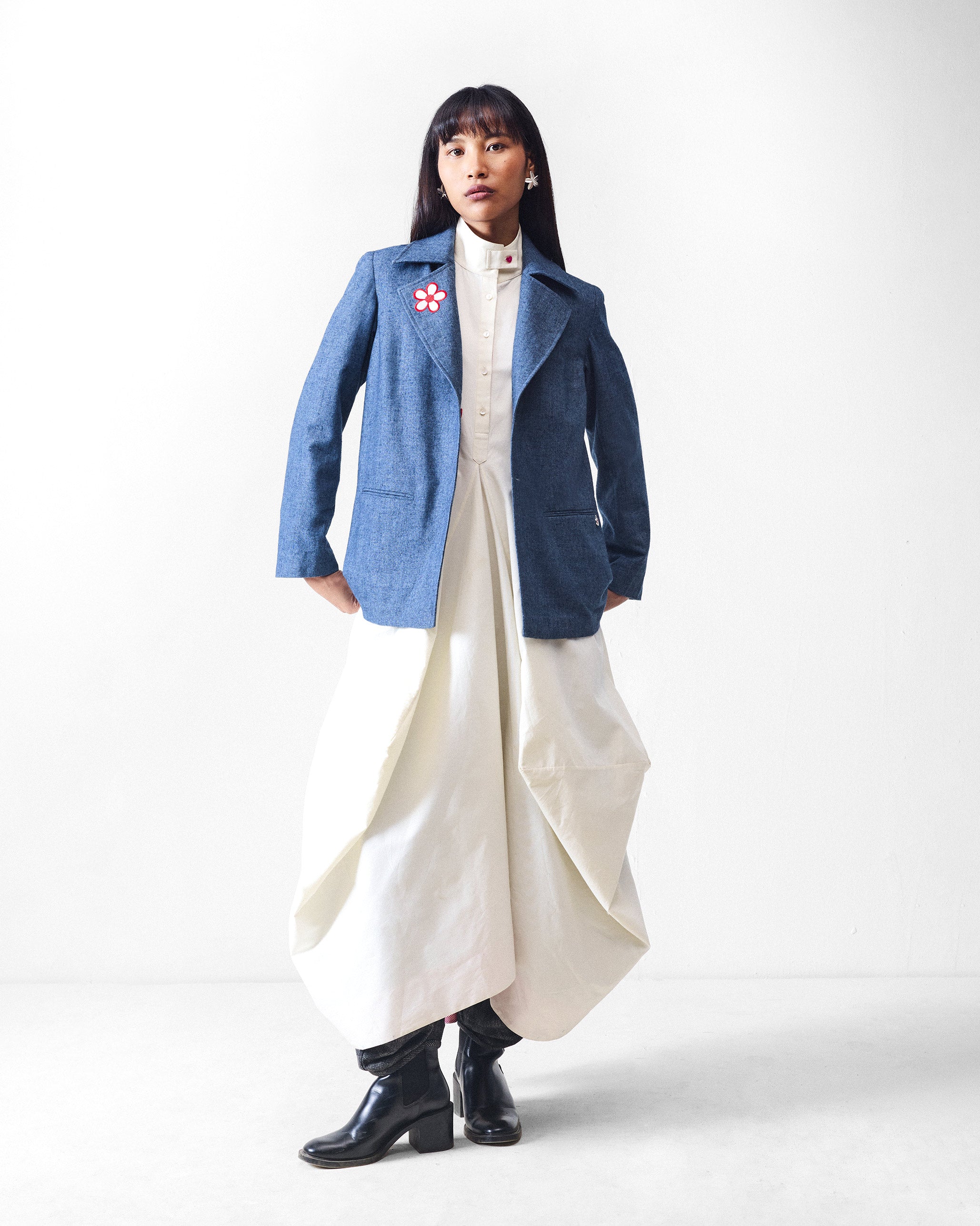 Vestige Kurta - Ivory