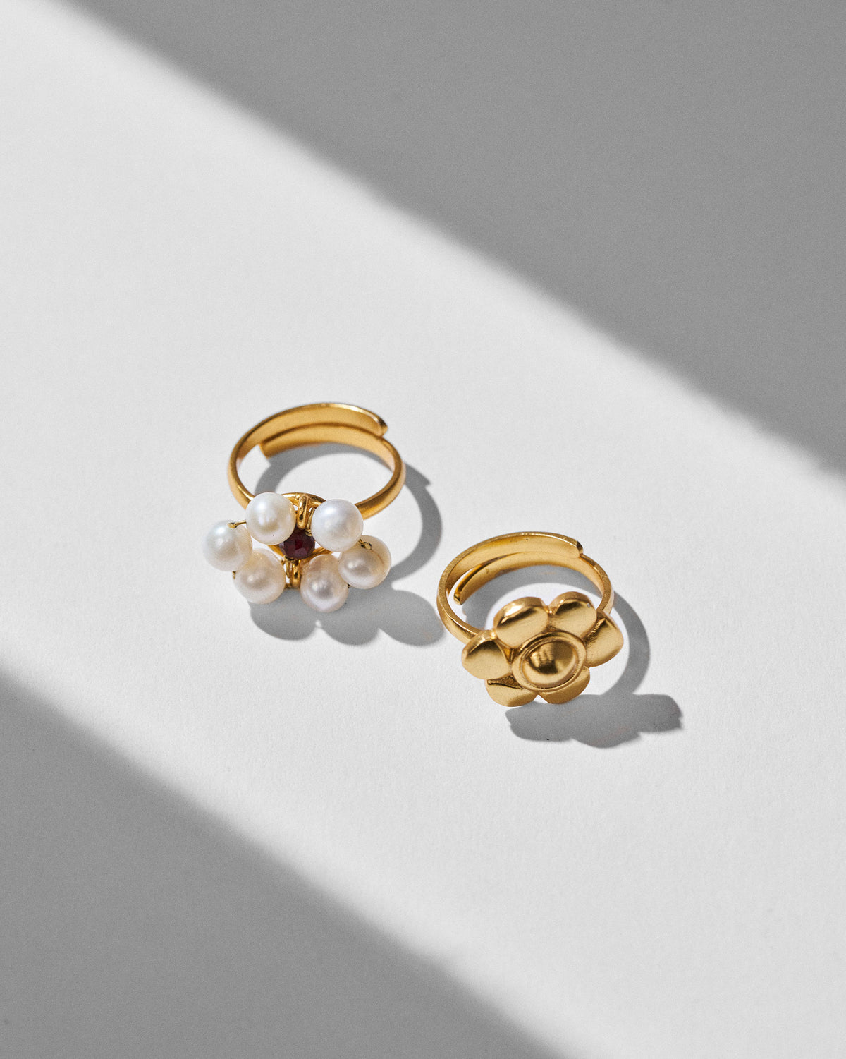 Mogra Rings - Gold
