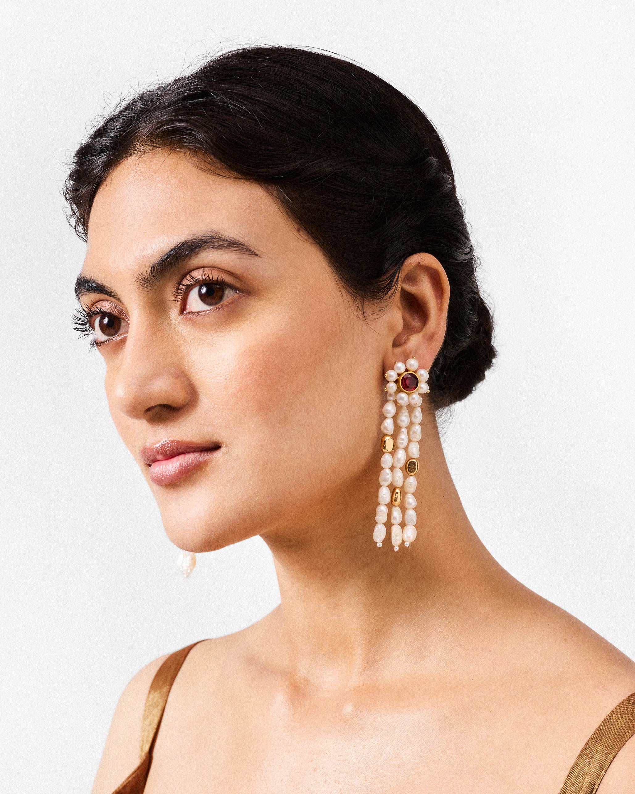 Meher Earrings - Gold