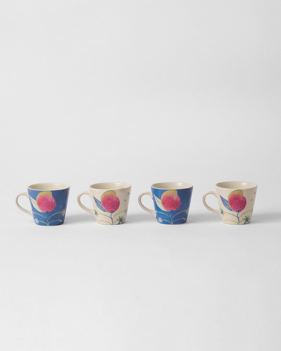 The four Ambi mugs.