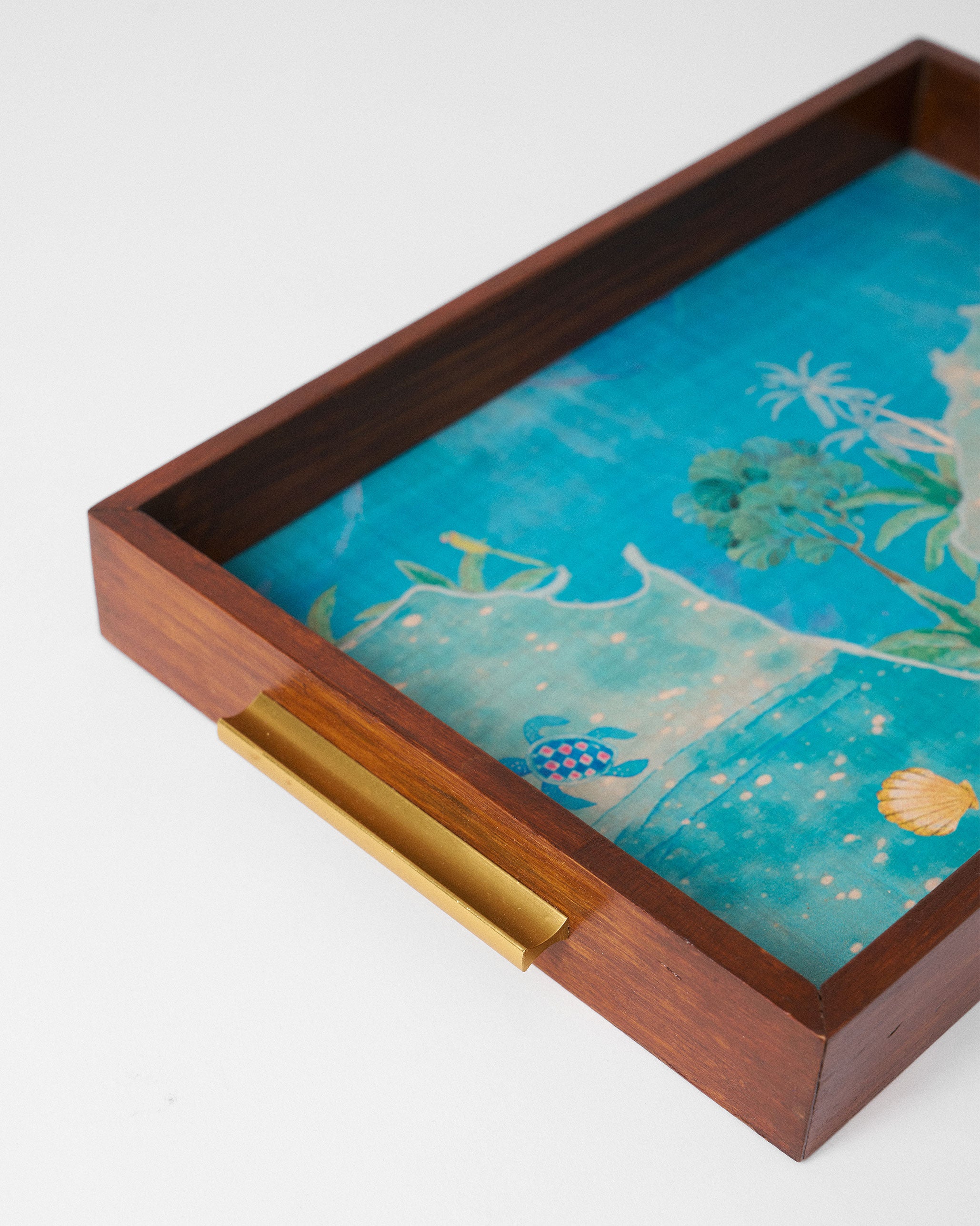 Indian Ocean Rectangle Tray