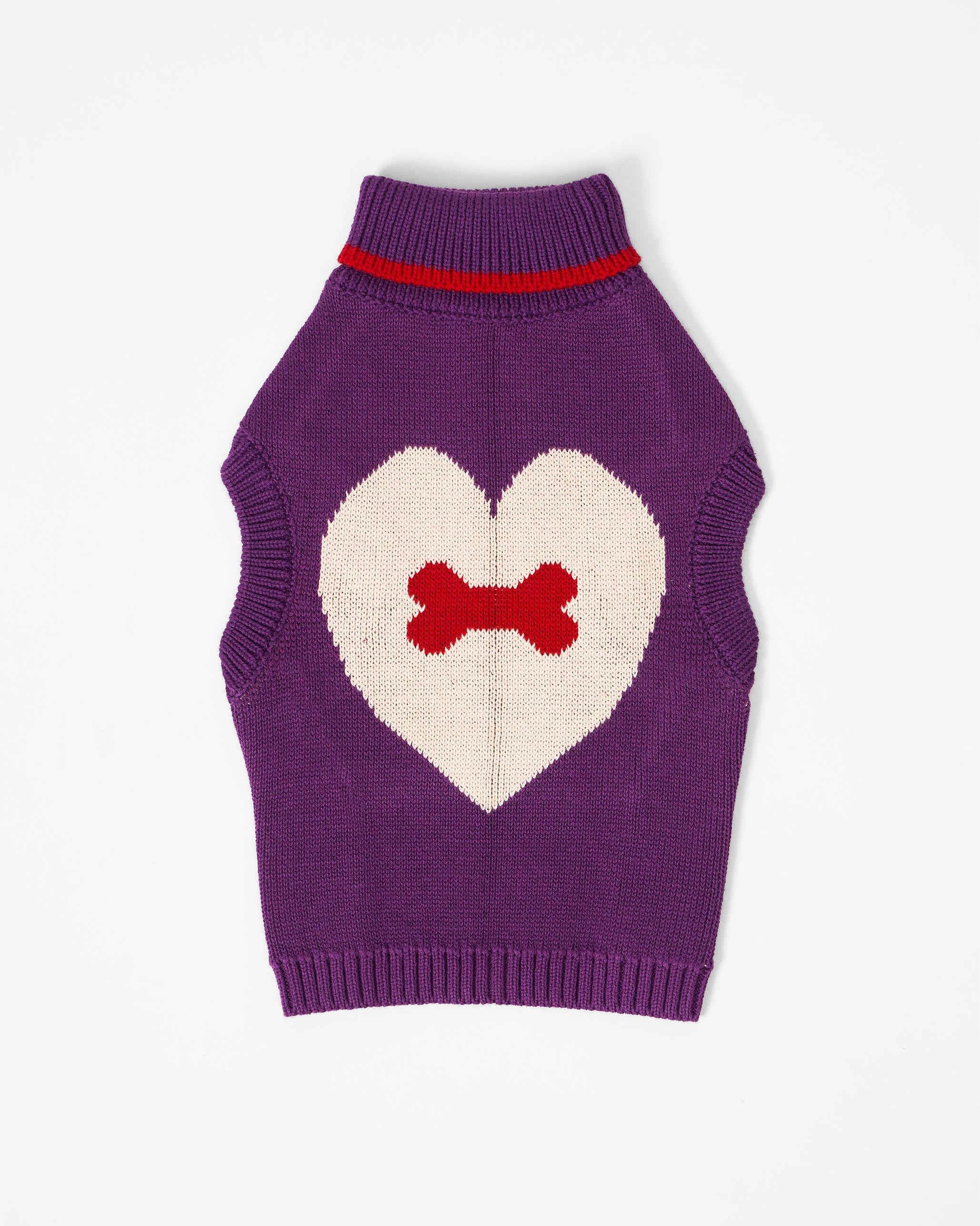 Fur-ever Dog Sweater - Purple