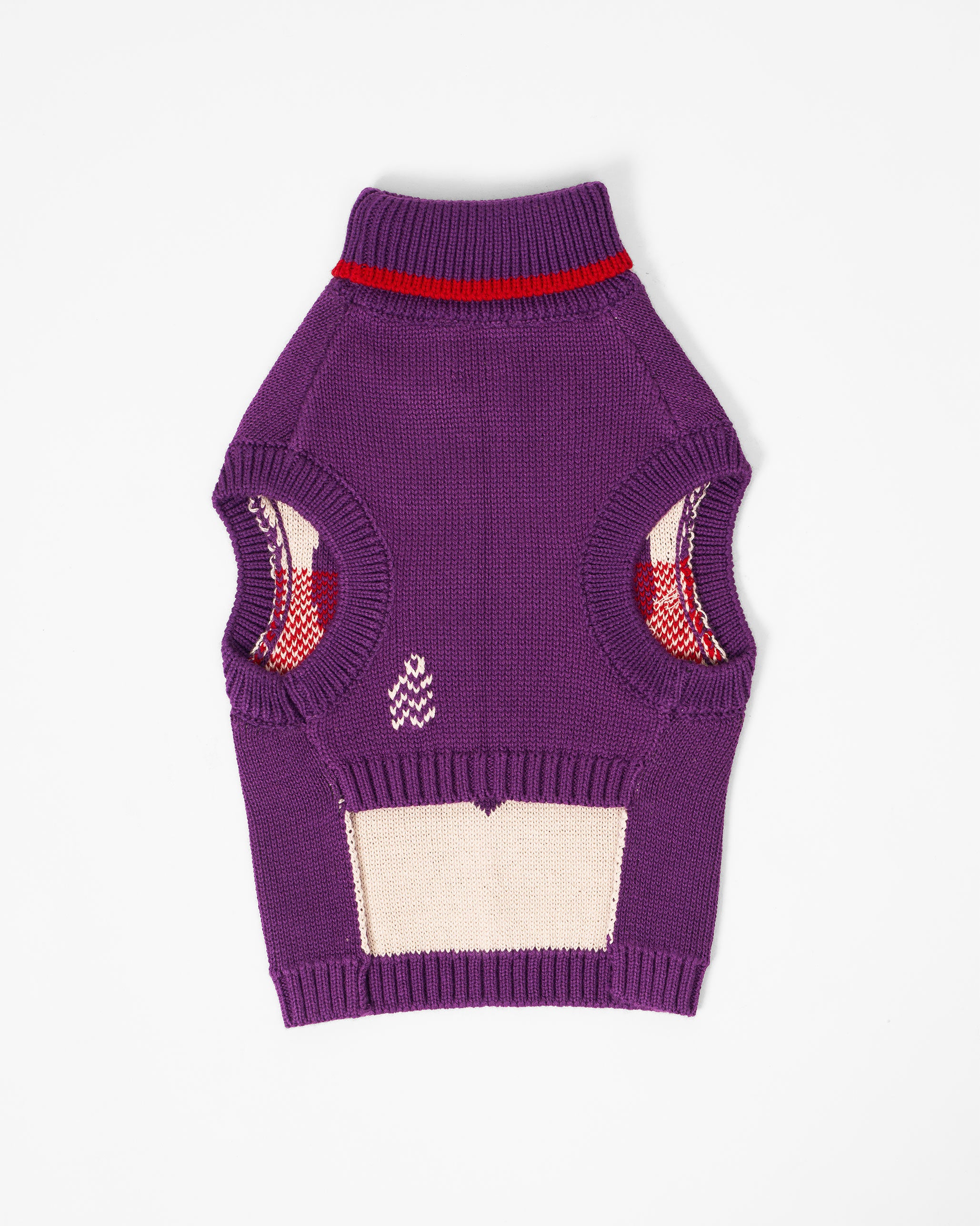 Fur-ever Dog Sweater - Purple