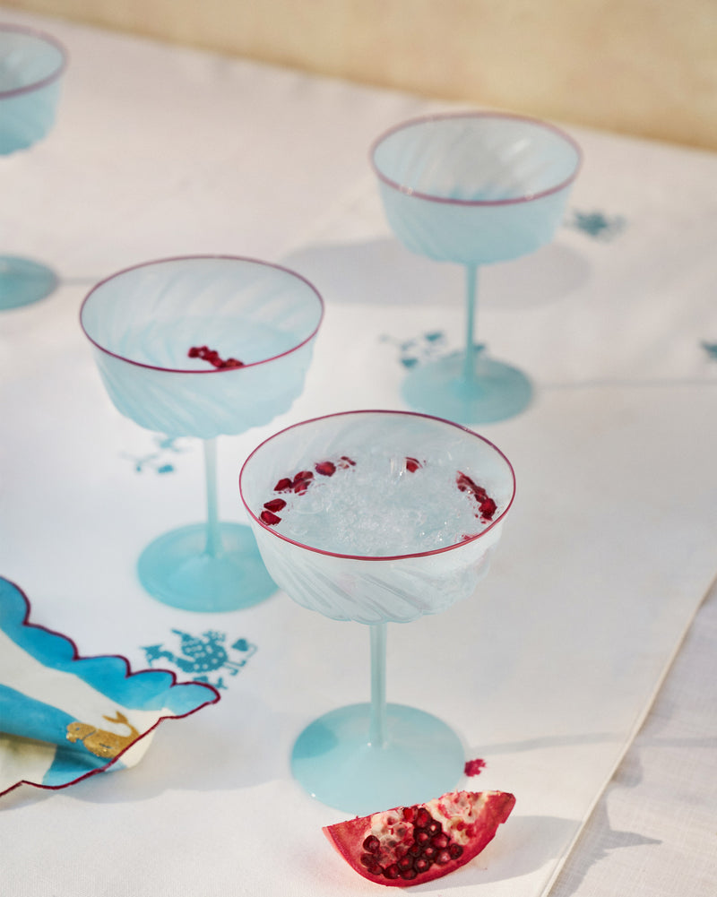Ripple Margarita Glass