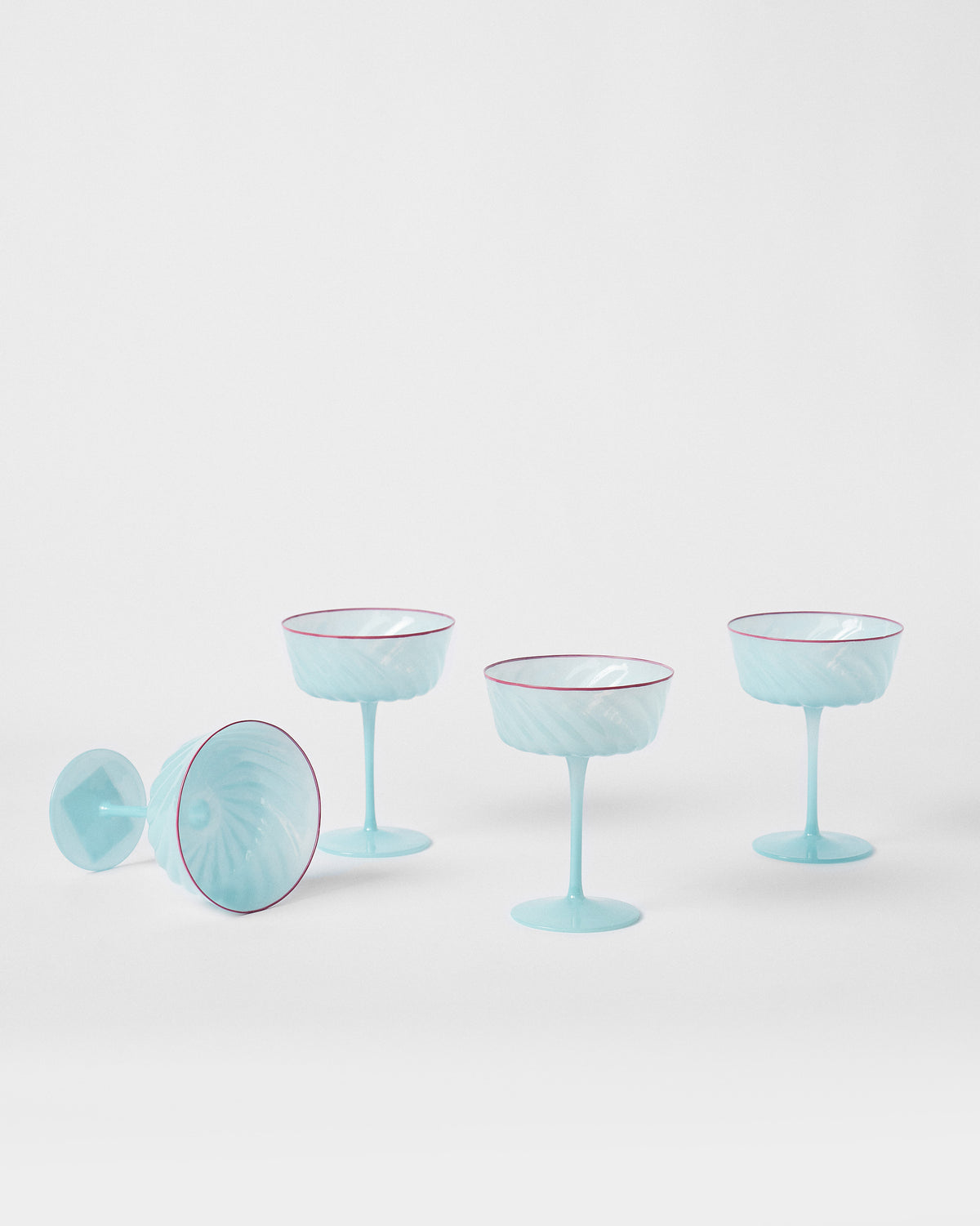 Ripple Margarita Glass - Set of 4