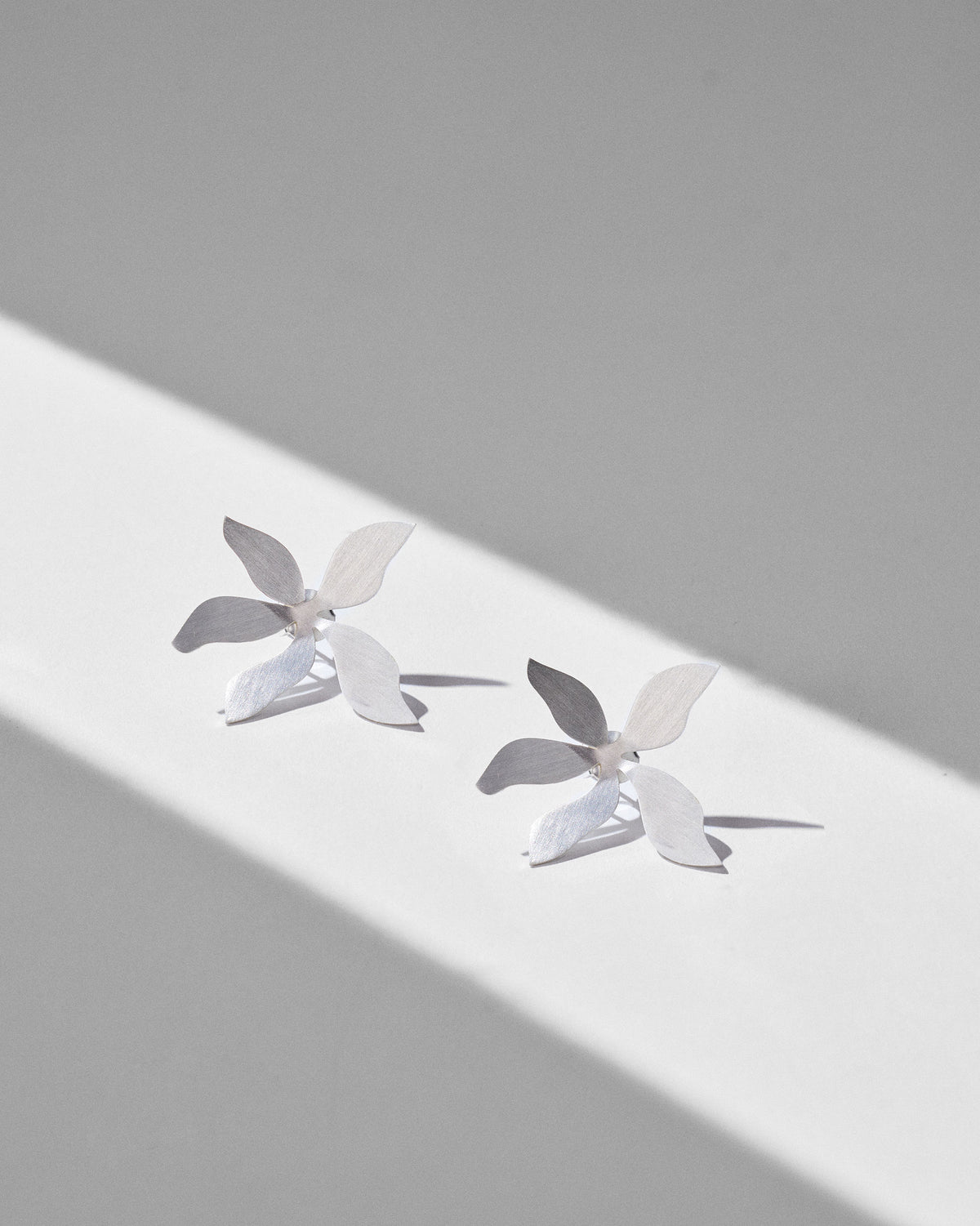 Periwinkle Studs - Silver