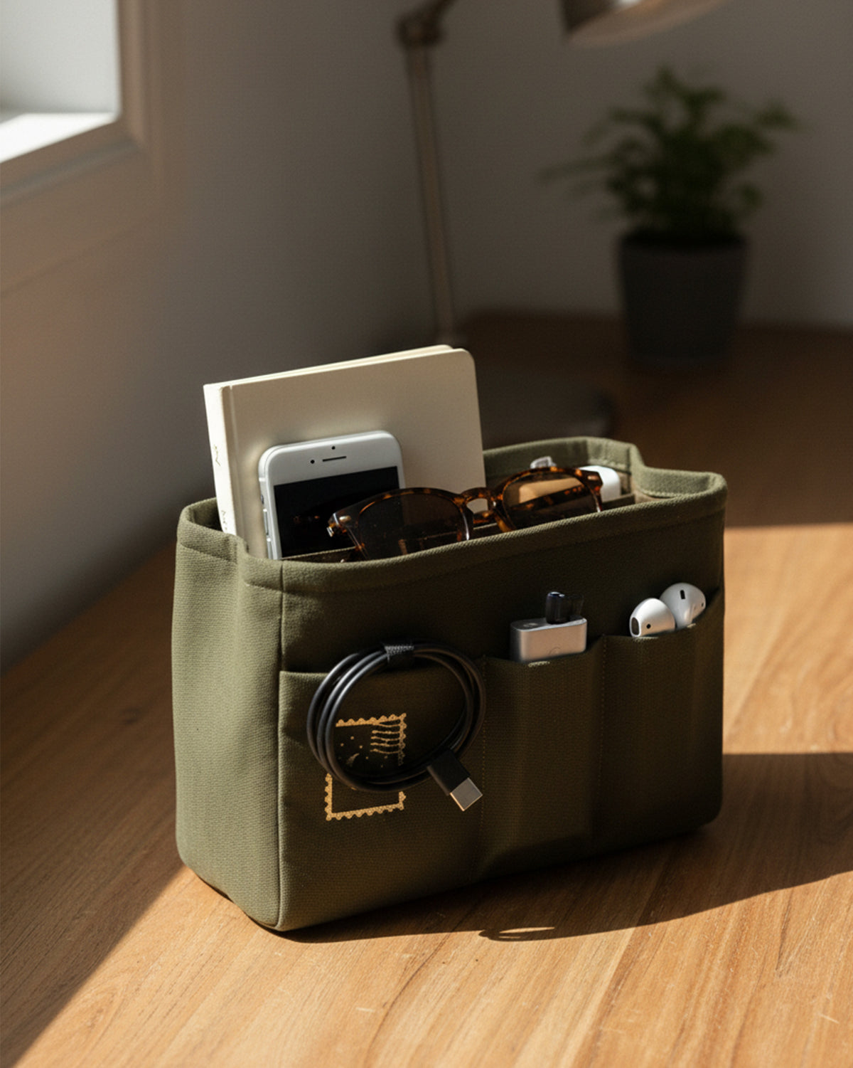 Zenbu Organiser - Olive thumbnail 2
