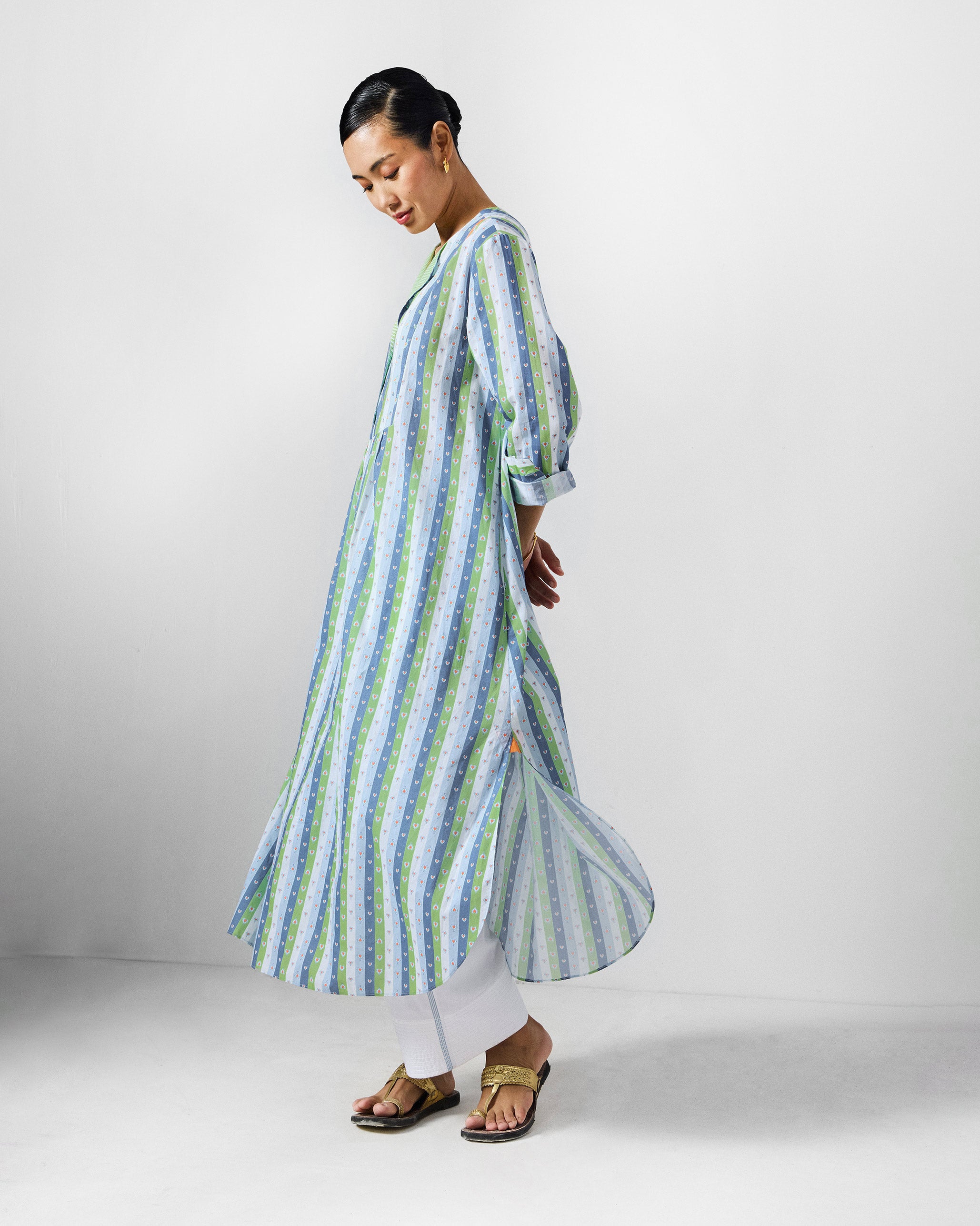 Imke Kurta - Multicoloured Printed