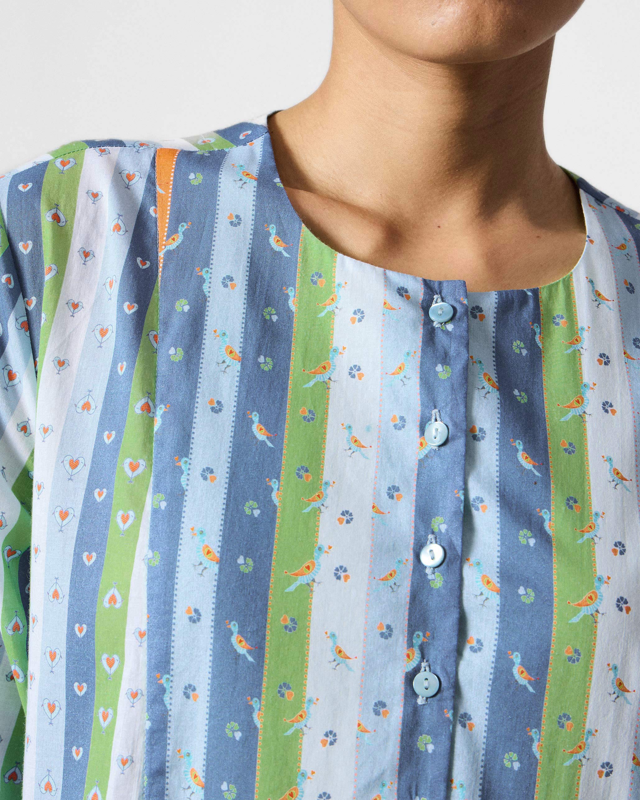 Imke Kurta - Multicoloured Printed