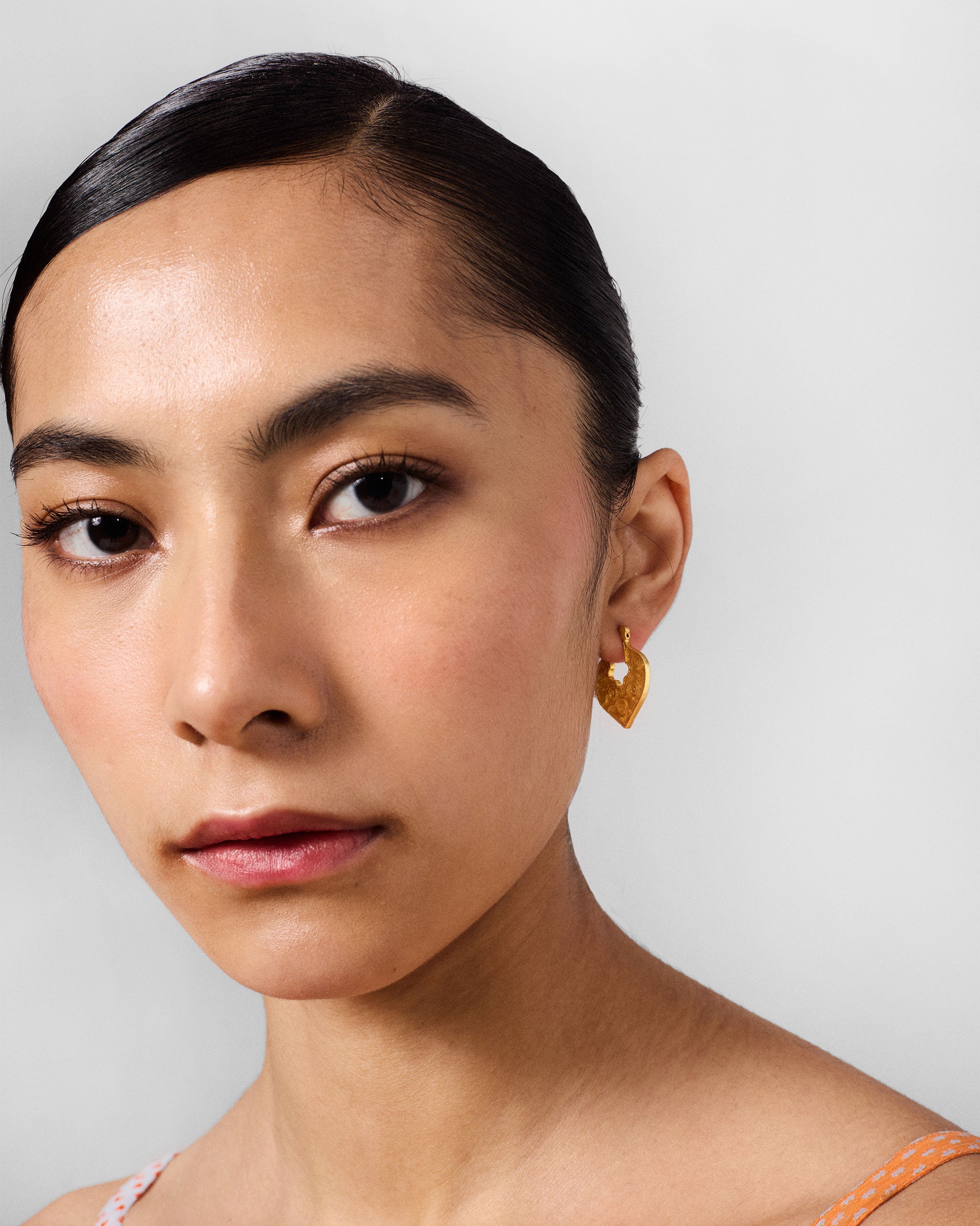 Badal Dil Earrings - Gold