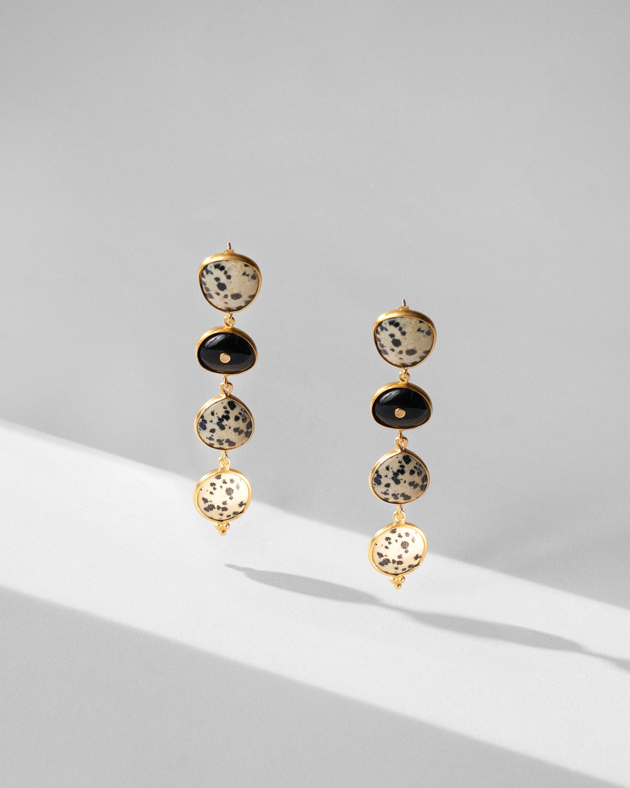 Mountain Danglers - Gold