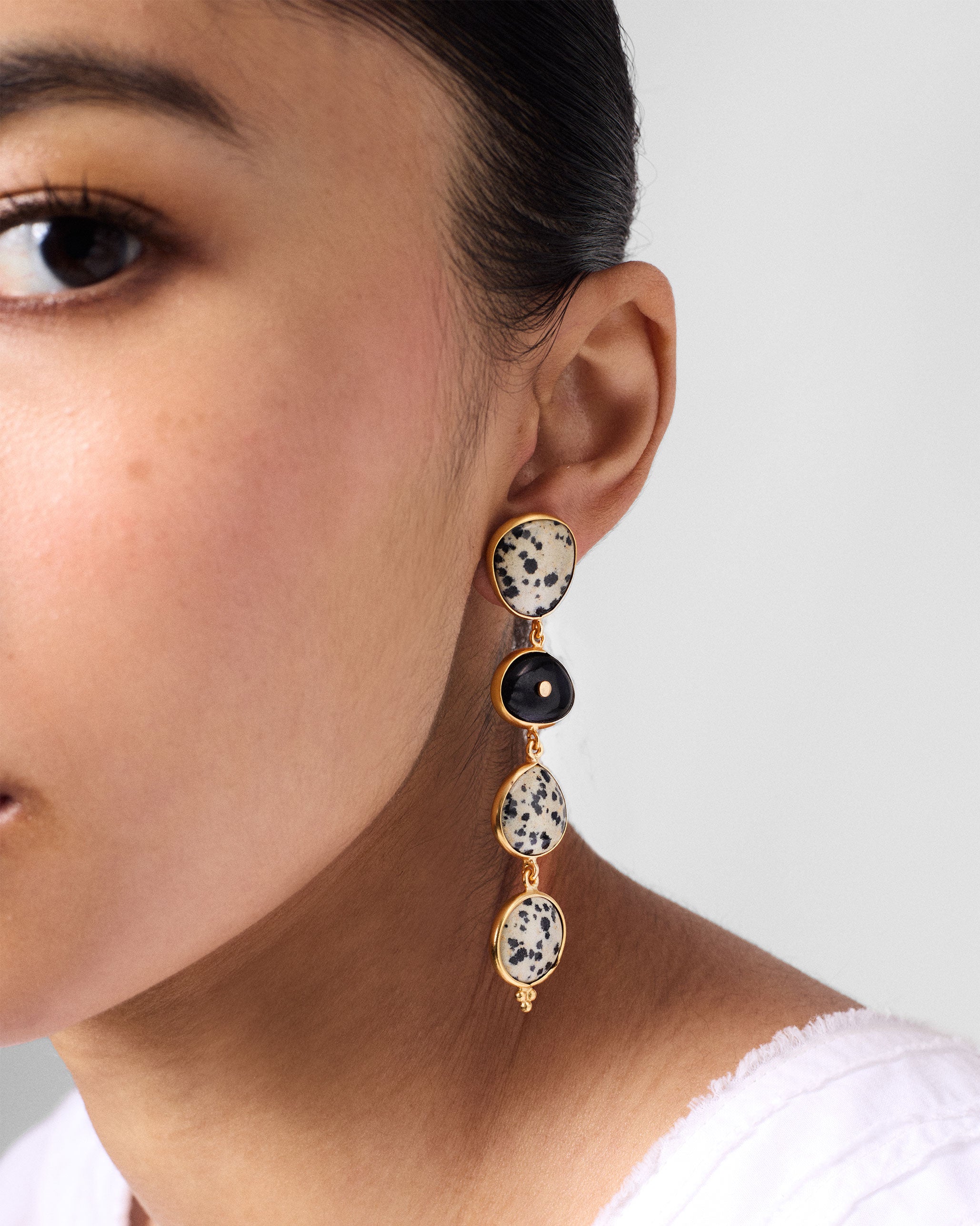 Mountain Danglers - Gold