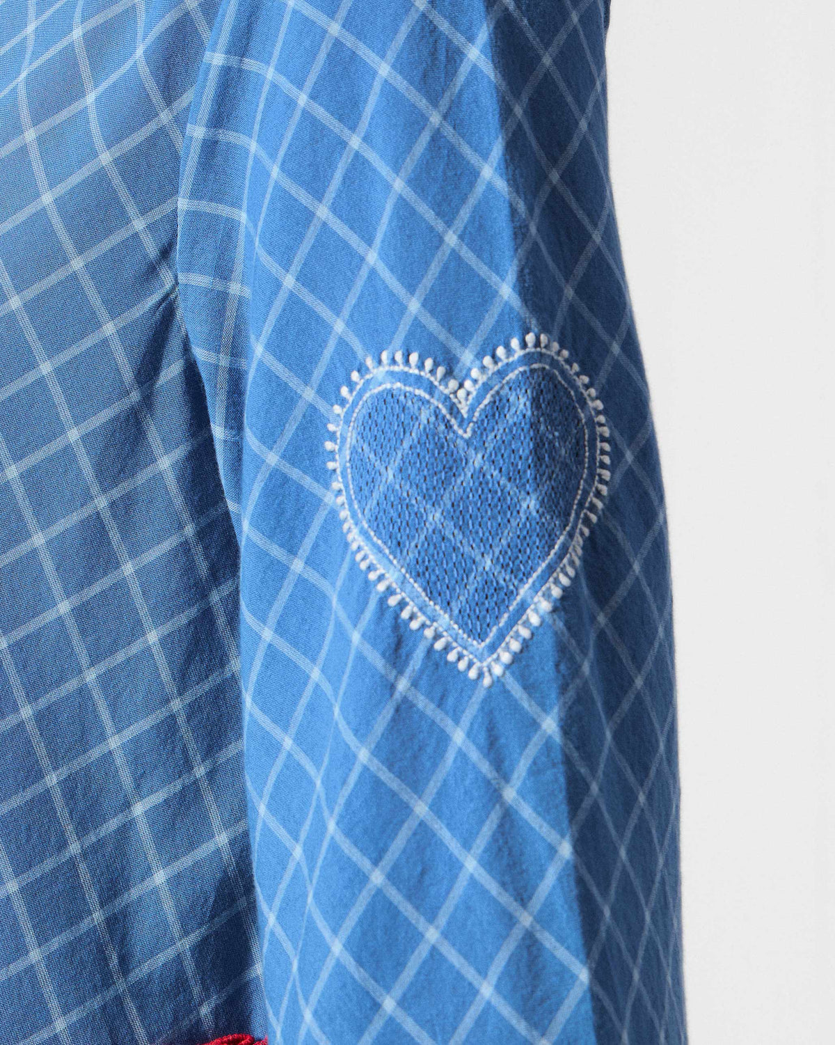 Giri Kurta - Blue & White Checks