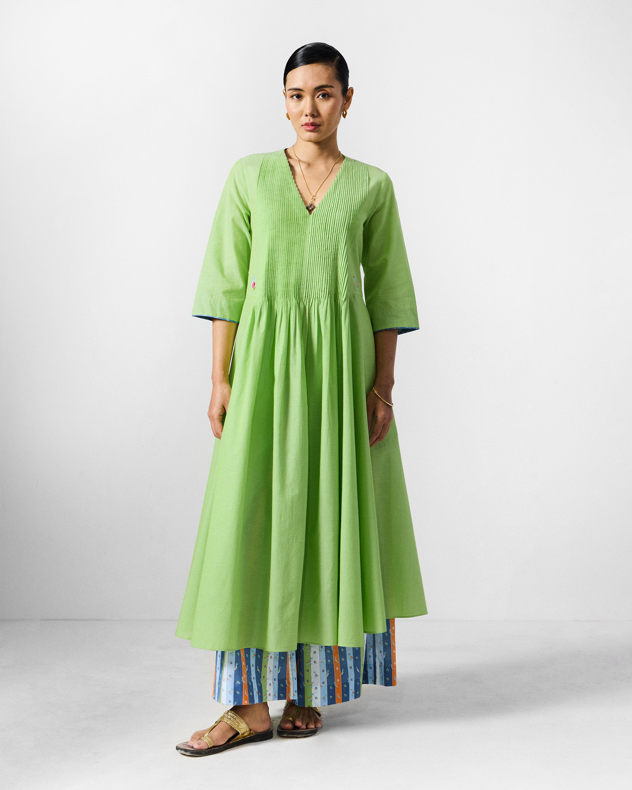 Yara Kurta - Light Green