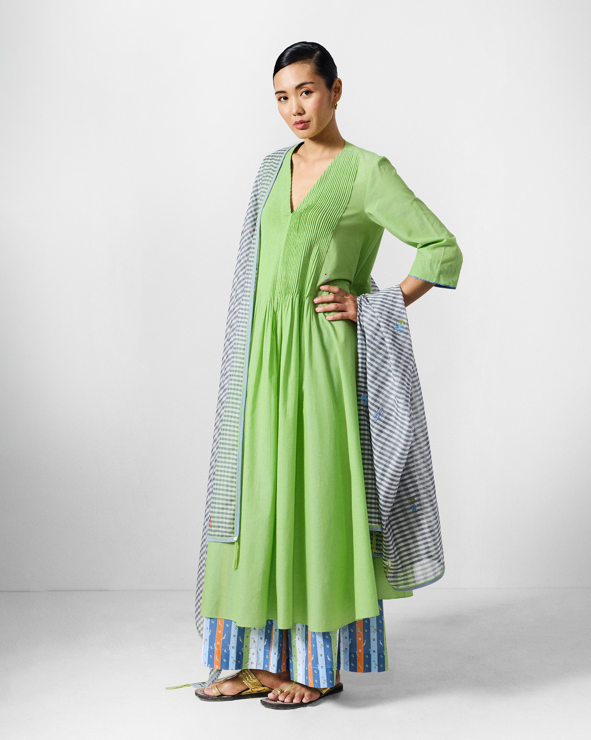 Yara Kurta - Light Green