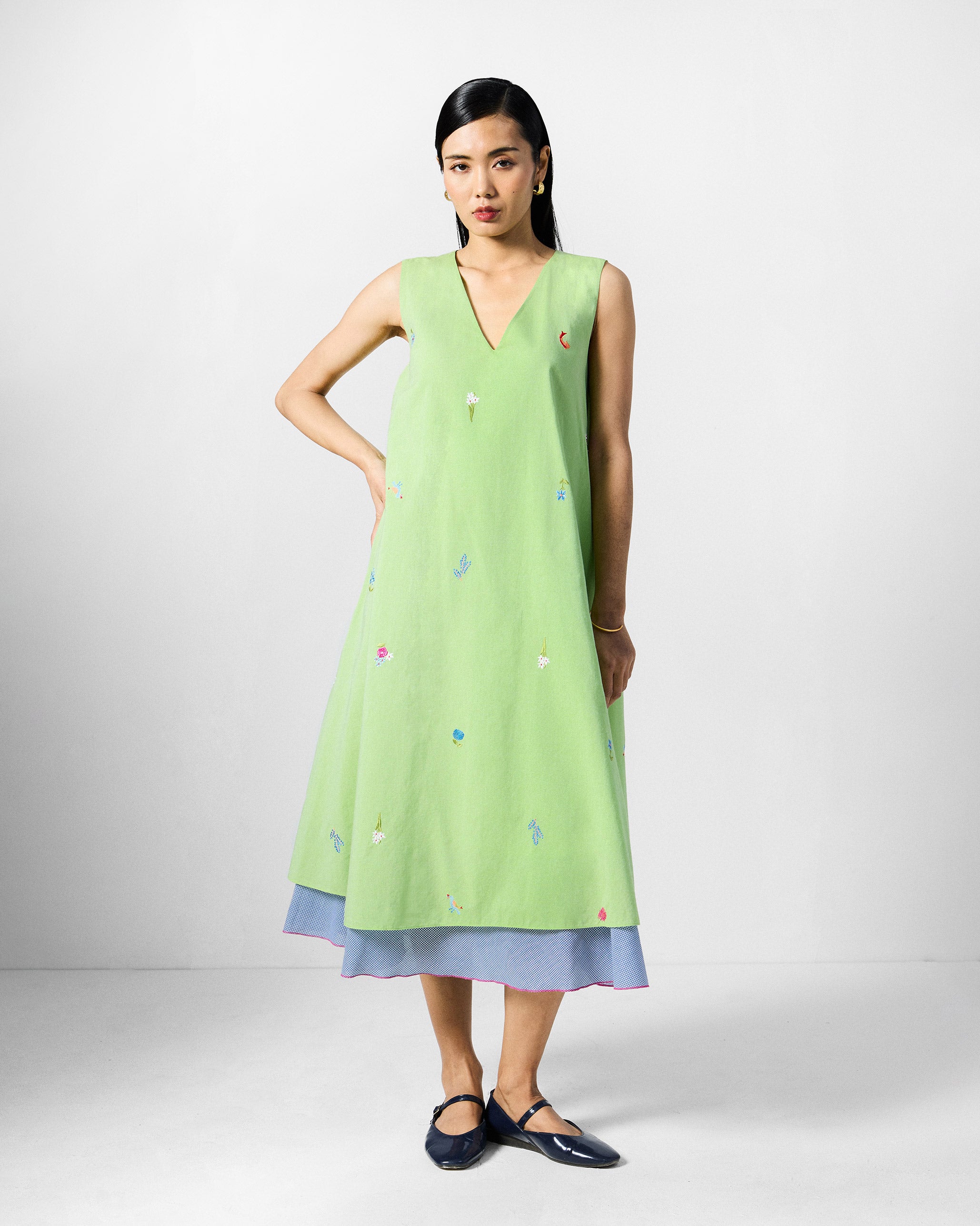 Ezra Dress - Multicolour Printed