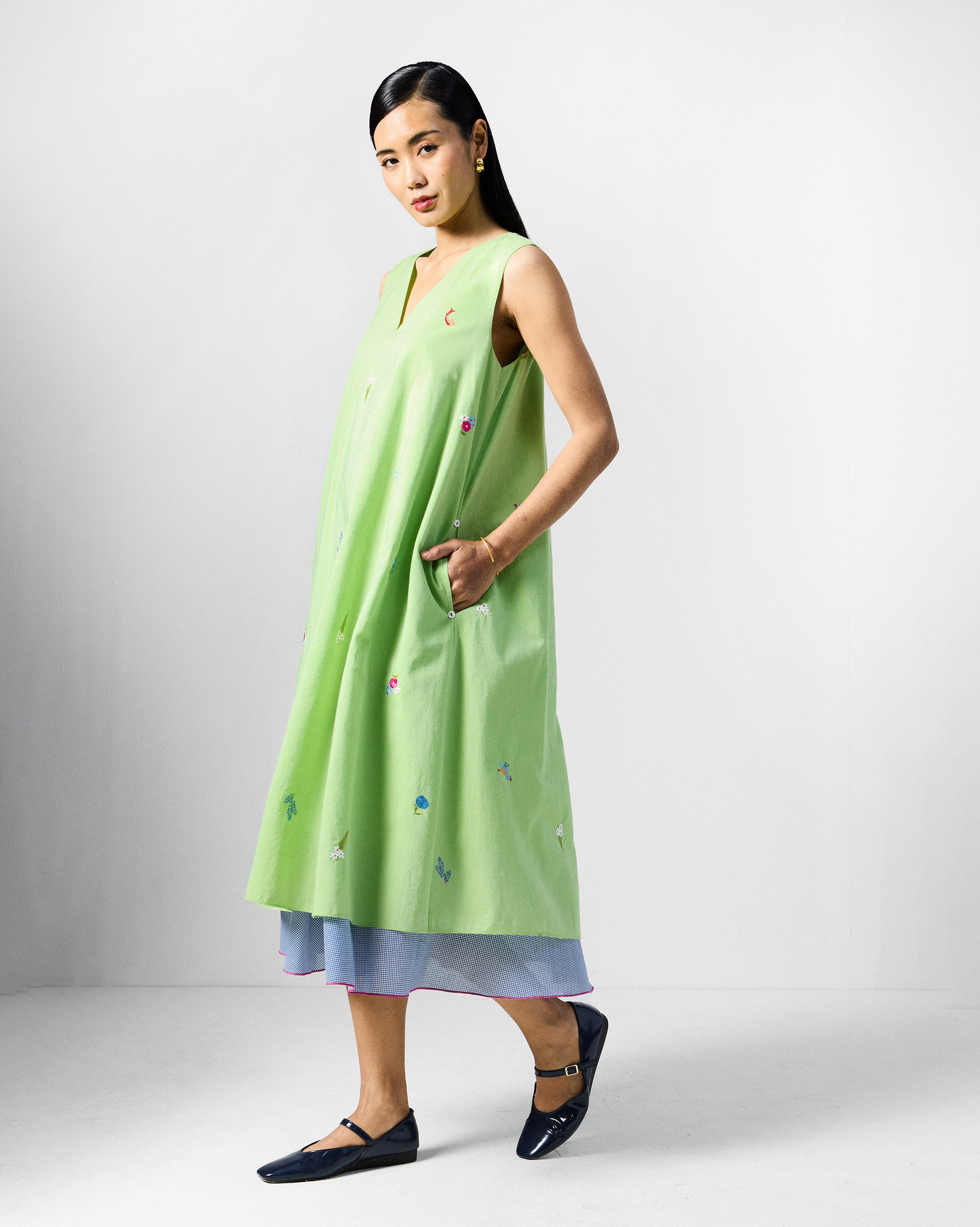 Ezra Dress - Multicolour Printed