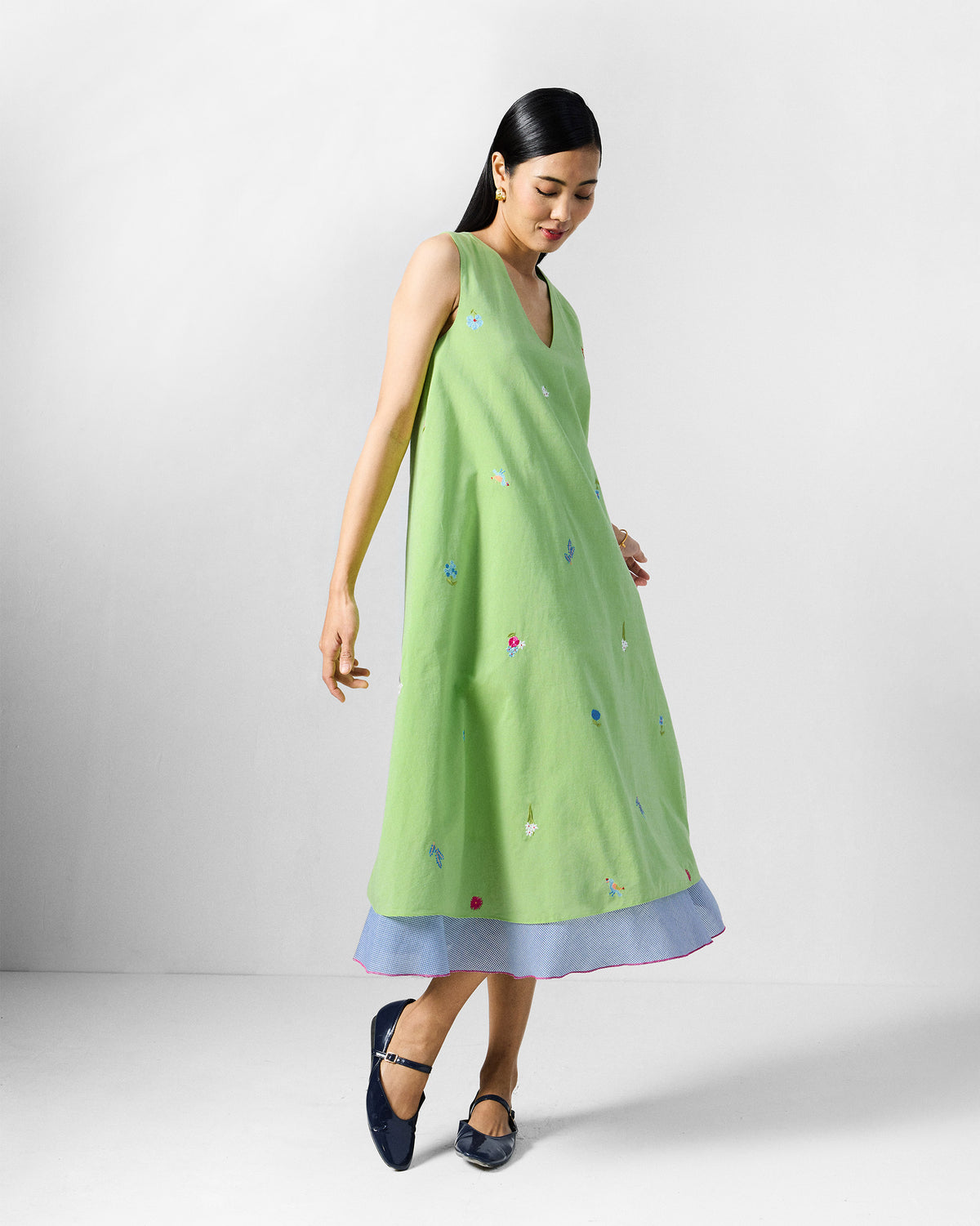 Ezra Dress - Multicolour Printed