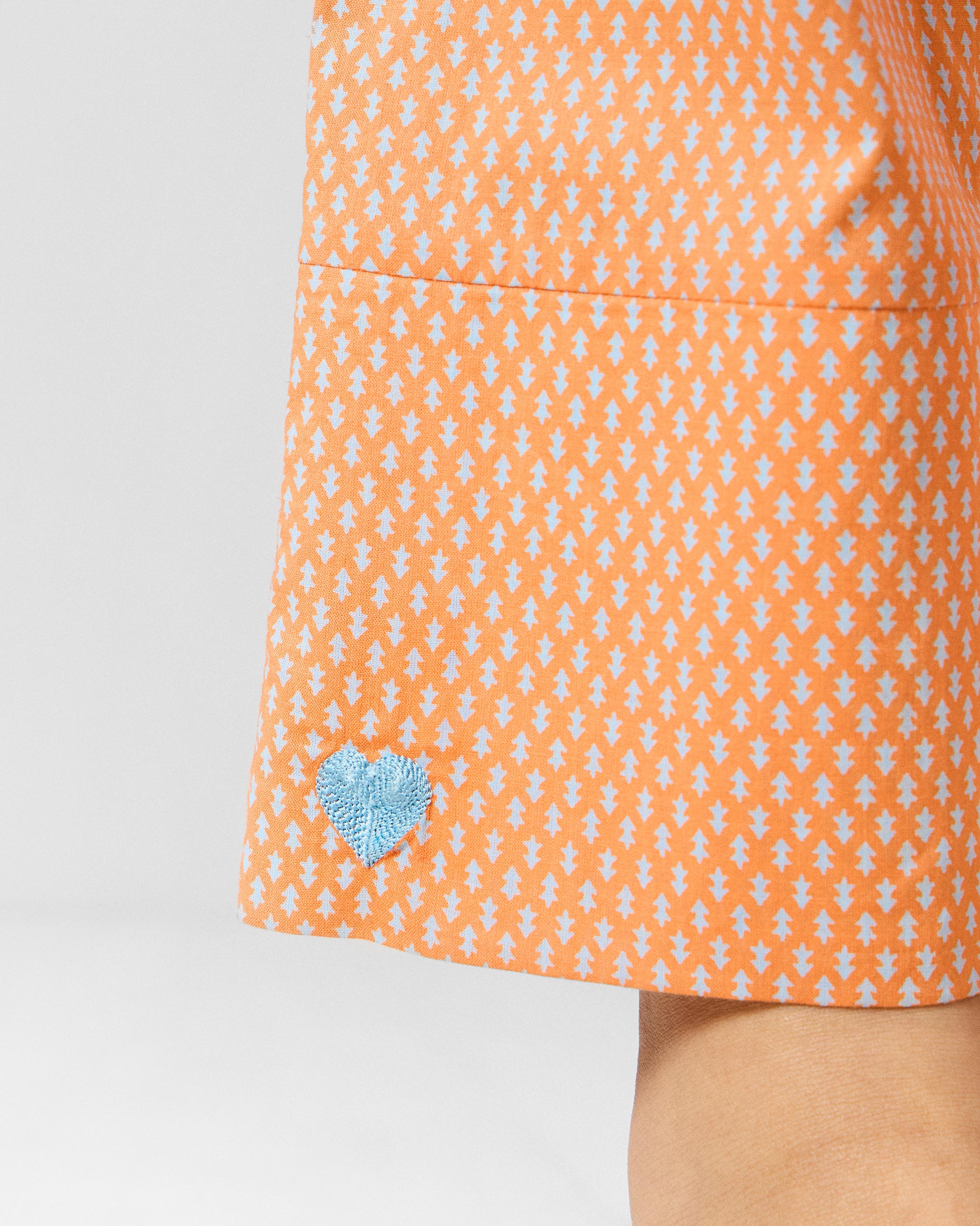 Perch Pants - Orange Printed