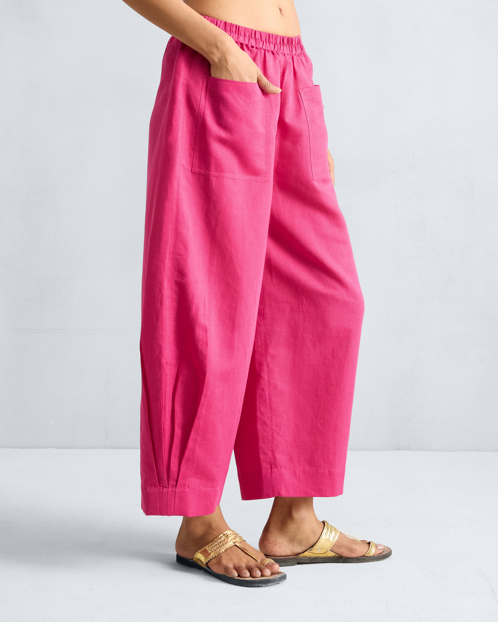 Serene Pants - Fuchsia