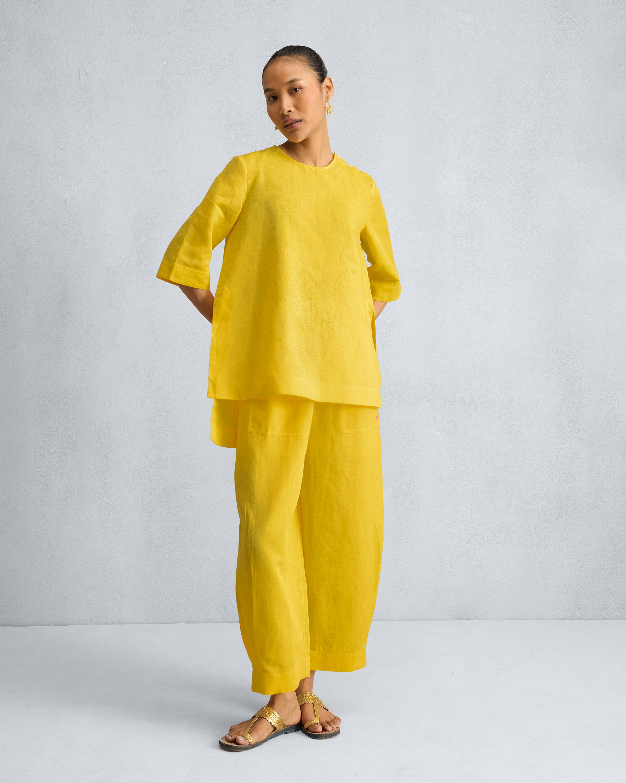Serene Pants - Yellow