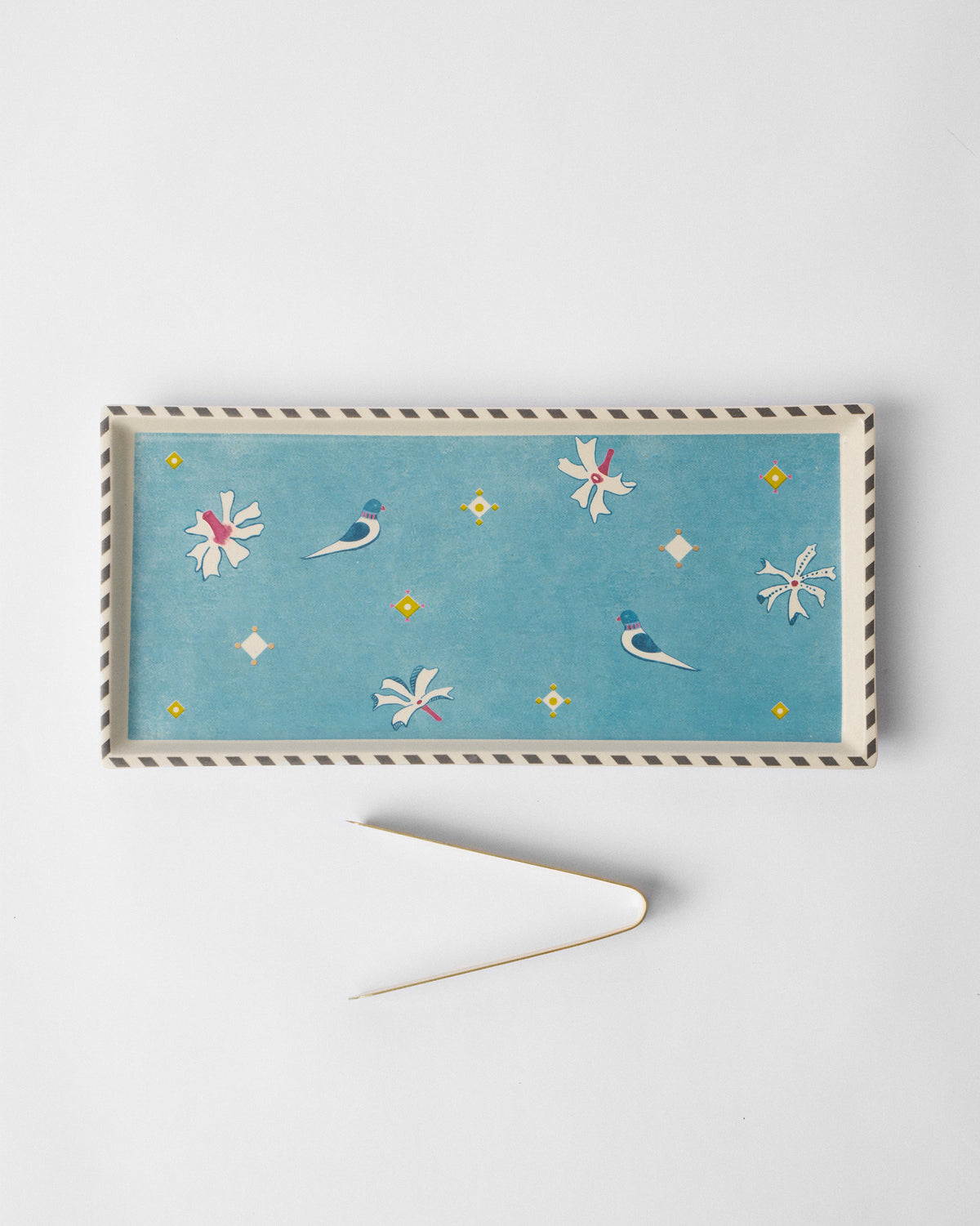 Parijat Cookie Tray With Tong