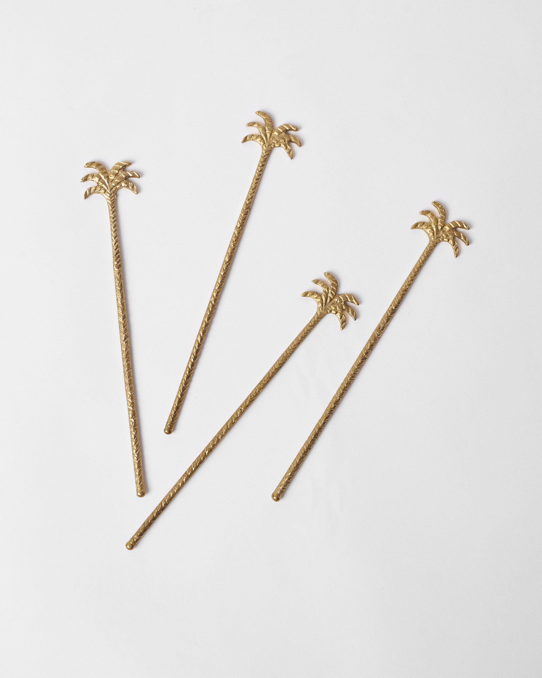 Palm Stirrers - Set of 4