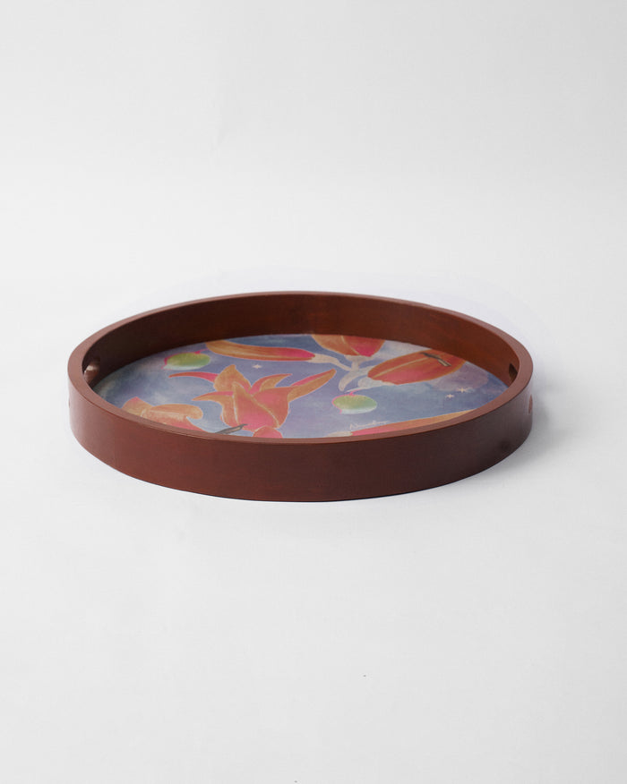 Palash Round Tray