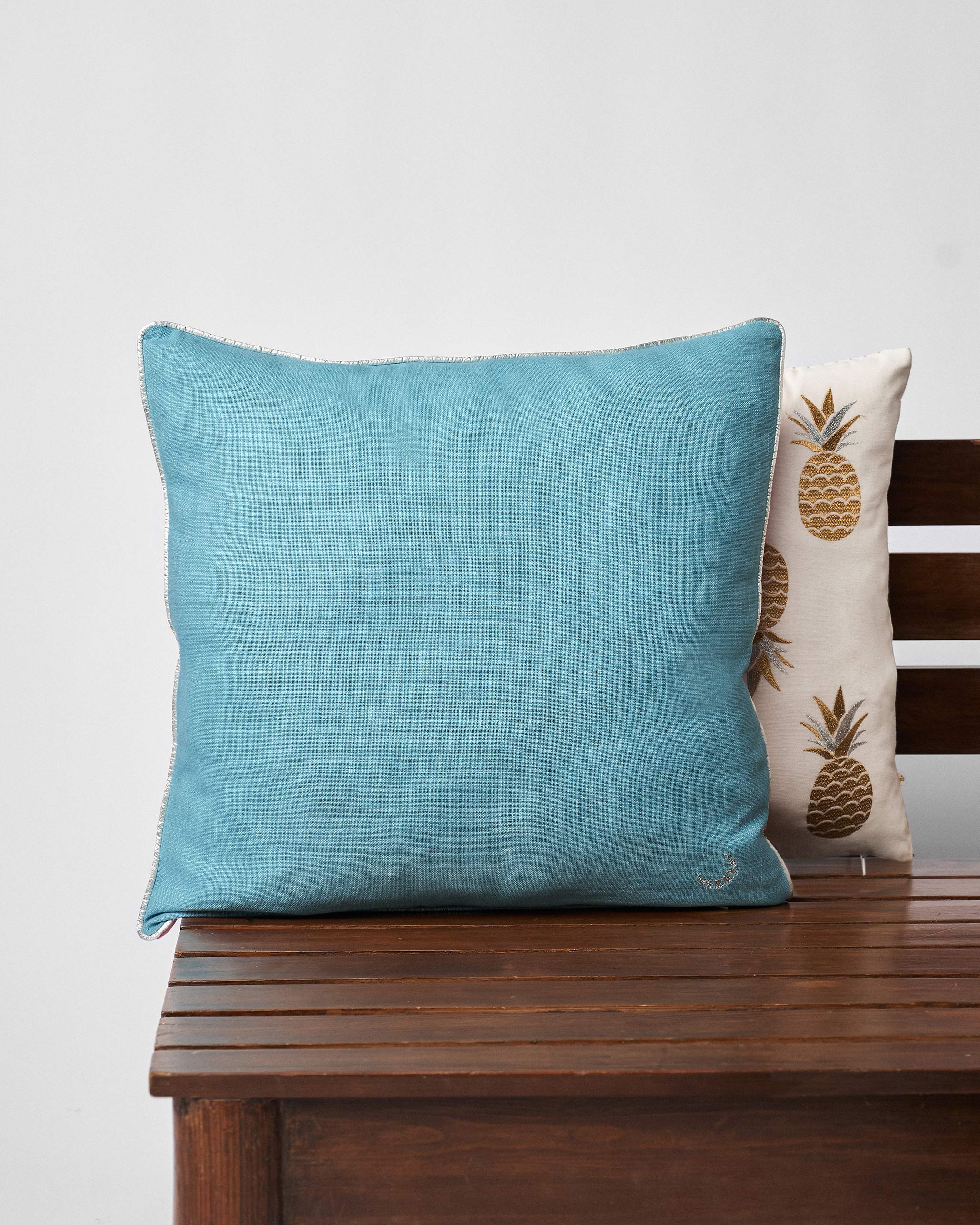River Blush Reversible Cushion Cover